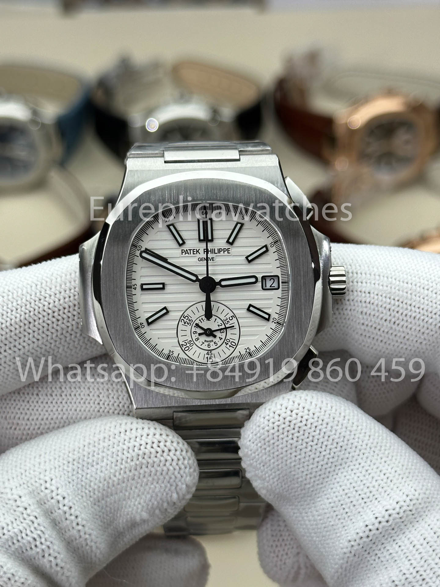 Patek Philippe Nautilus 5980/1A-019 1:1 Best Version 3K Factory V3 Upgraded Edition