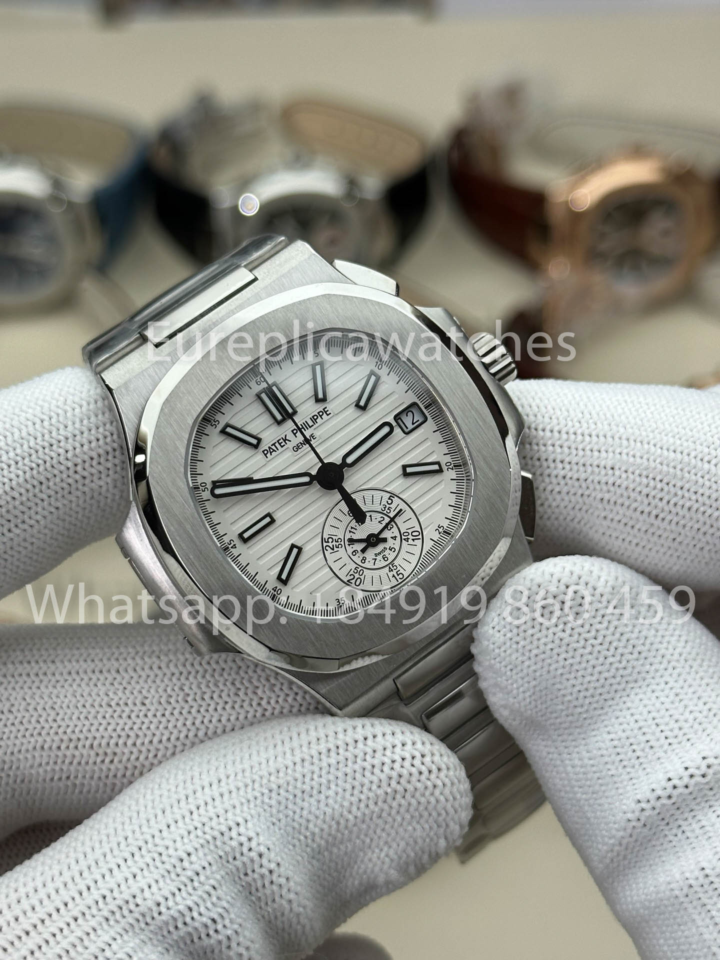 Patek Philippe Nautilus 5980/1A-019 1:1 Best Version 3K Factory V3 Upgraded Edition