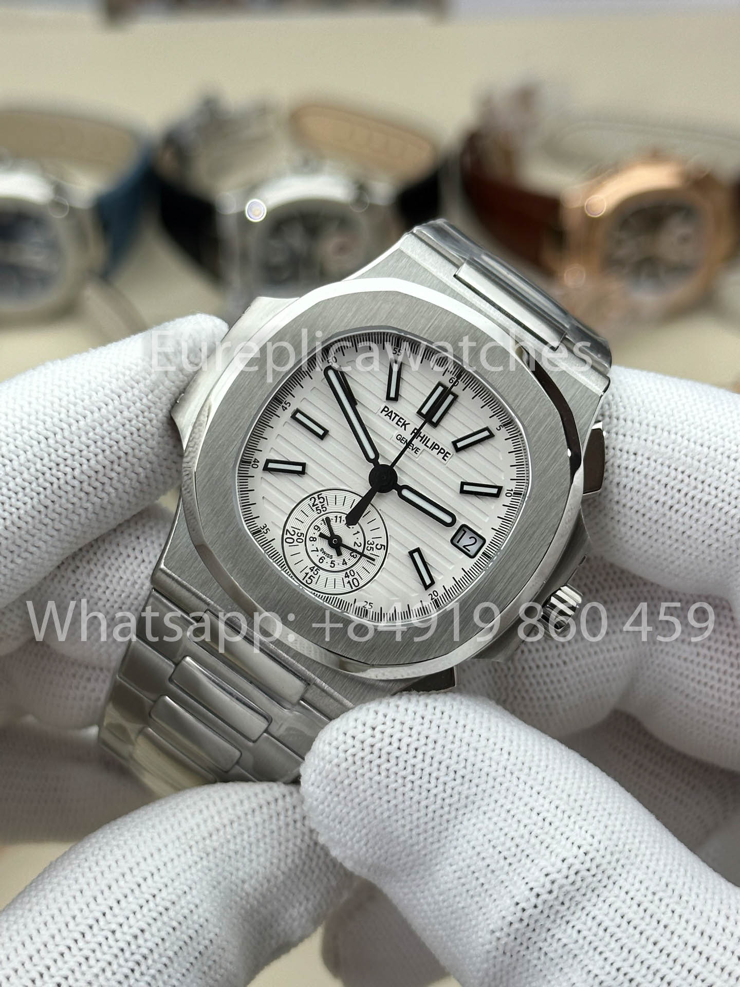 Patek Philippe Nautilus 5980/1A-019 1:1 Best Version 3K Factory V3 Upgraded Edition
