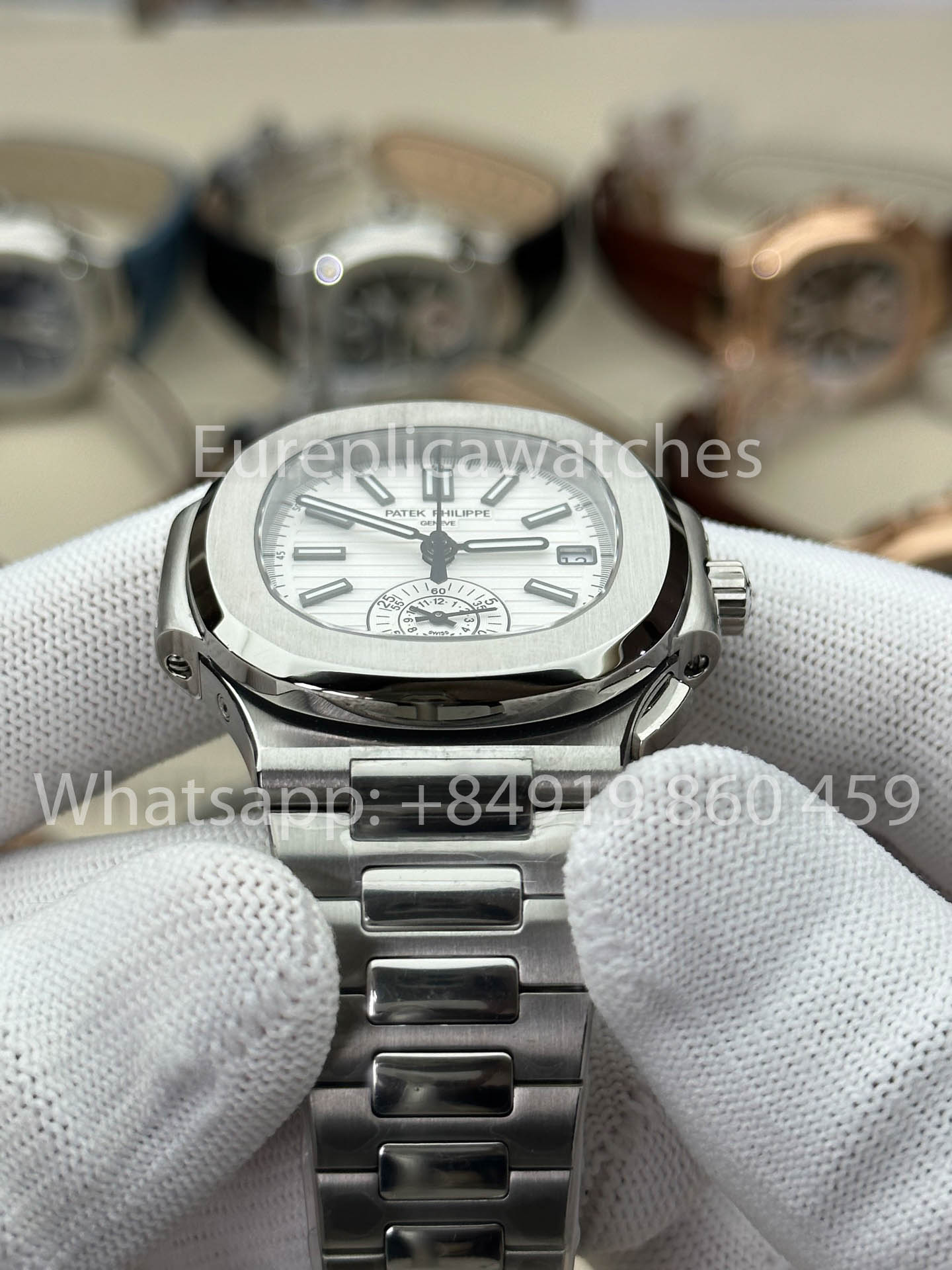 Patek Philippe Nautilus 5980/1A-019 1:1 Best Version 3K Factory V3 Upgraded Edition