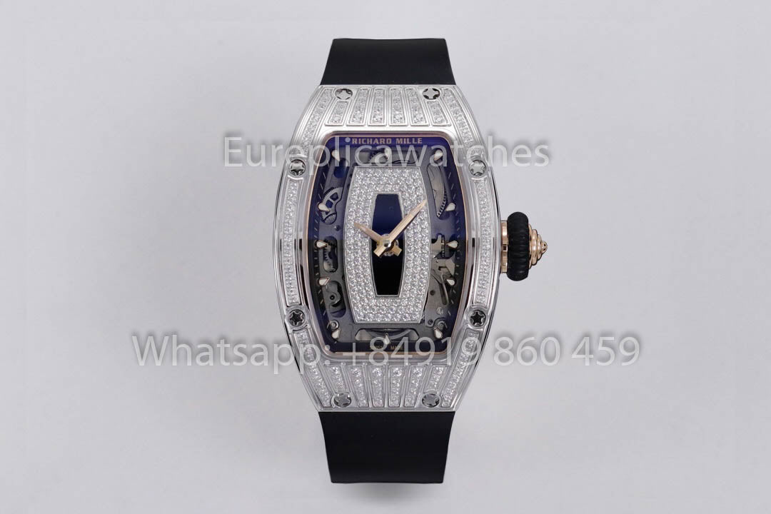 Replik Richard Mille RM 07-01 Schwarzes Armband 1:1 Super Clone ZF Factory