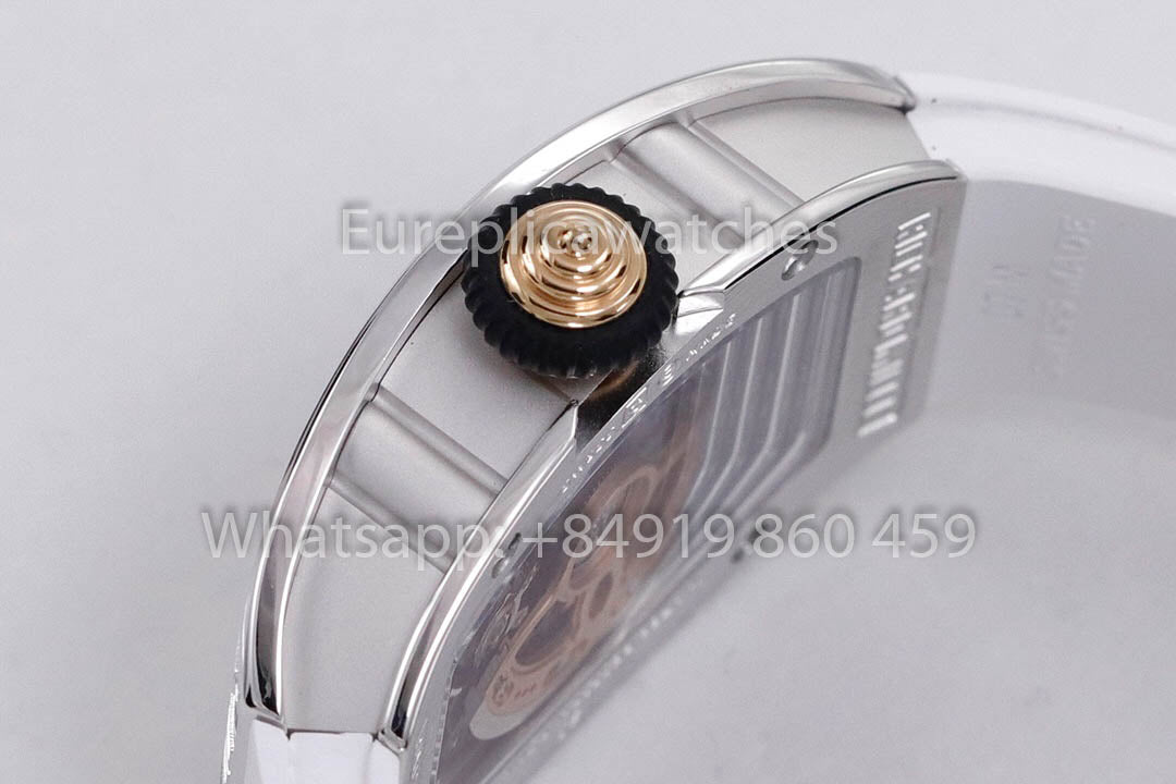 Replik Richard Mille RM 07-01 Weißes Armband 1:1 Super Clone ZF Factory