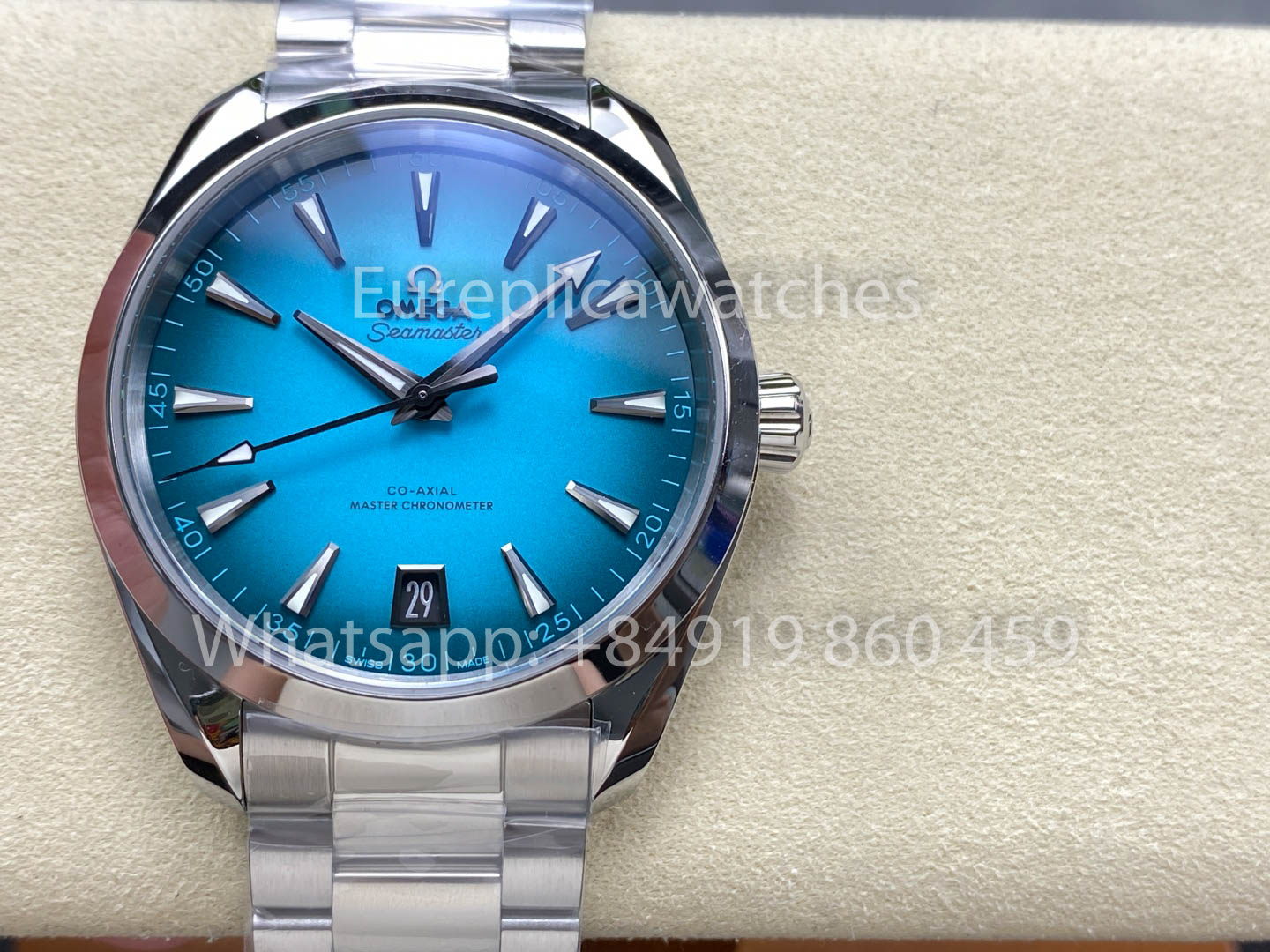 Réplique Omega Seamaster Tiffany Dial VS Factory 1:1 Super Clone