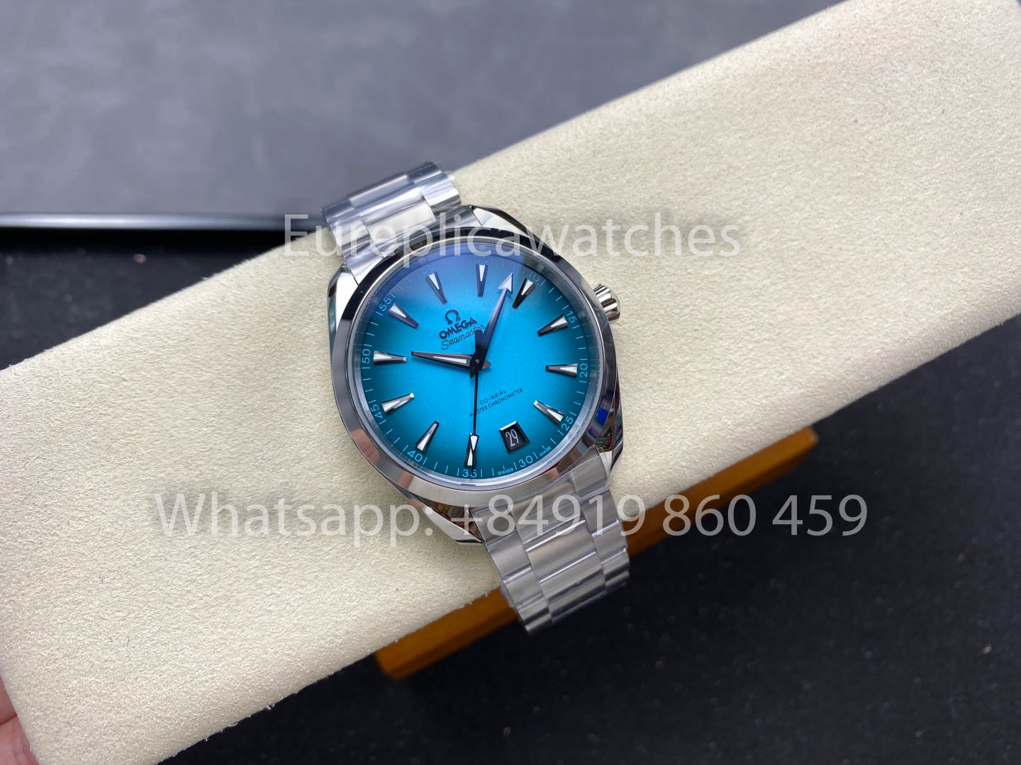 Réplique Omega Seamaster Tiffany Dial VS Factory 1:1 Super Clone