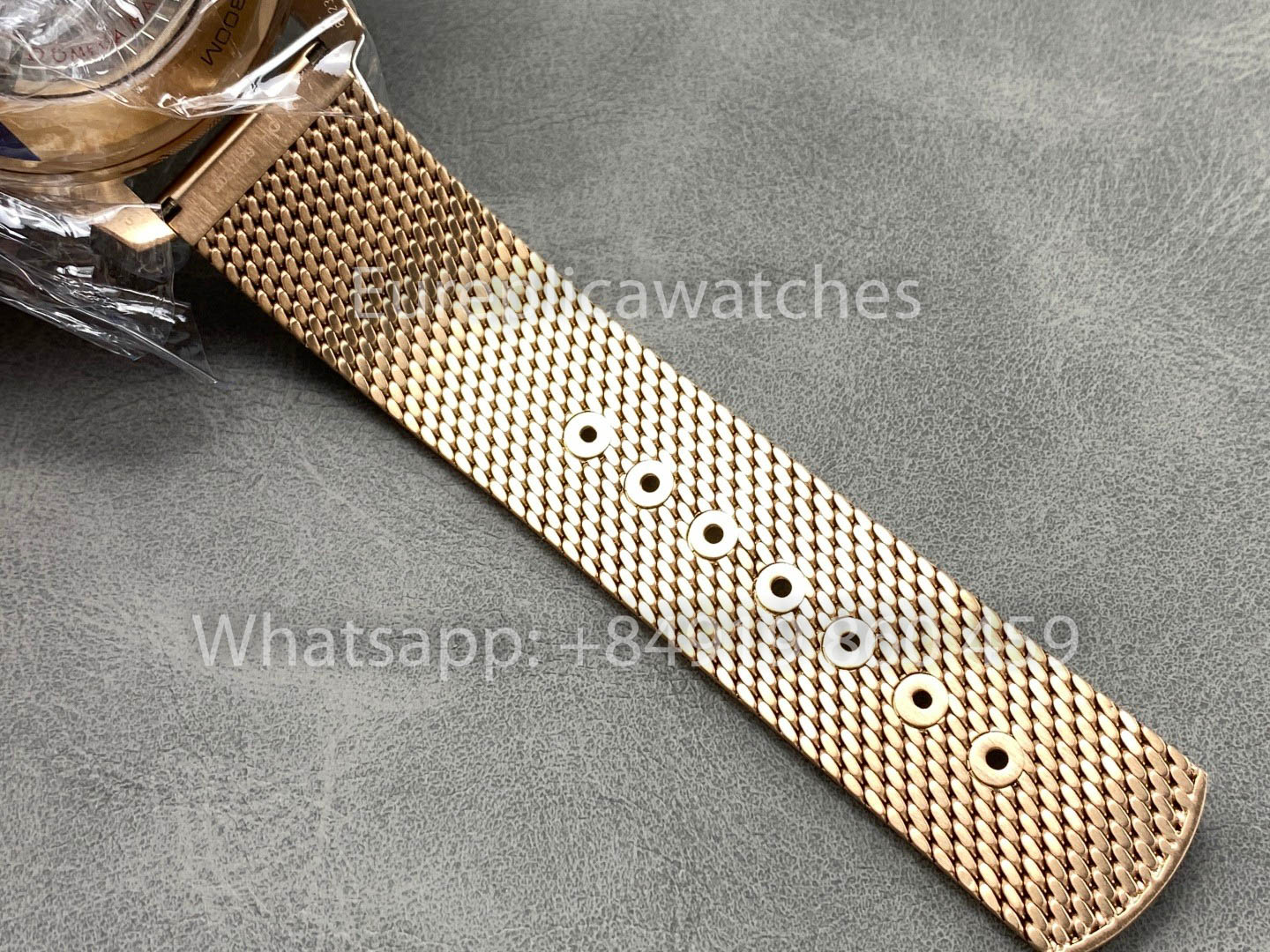 Omega Seamaster 220.50.43.22.02.001 Bronze Or et Bourgogne 1:1 Super Clone VS Factory Ultra-Light