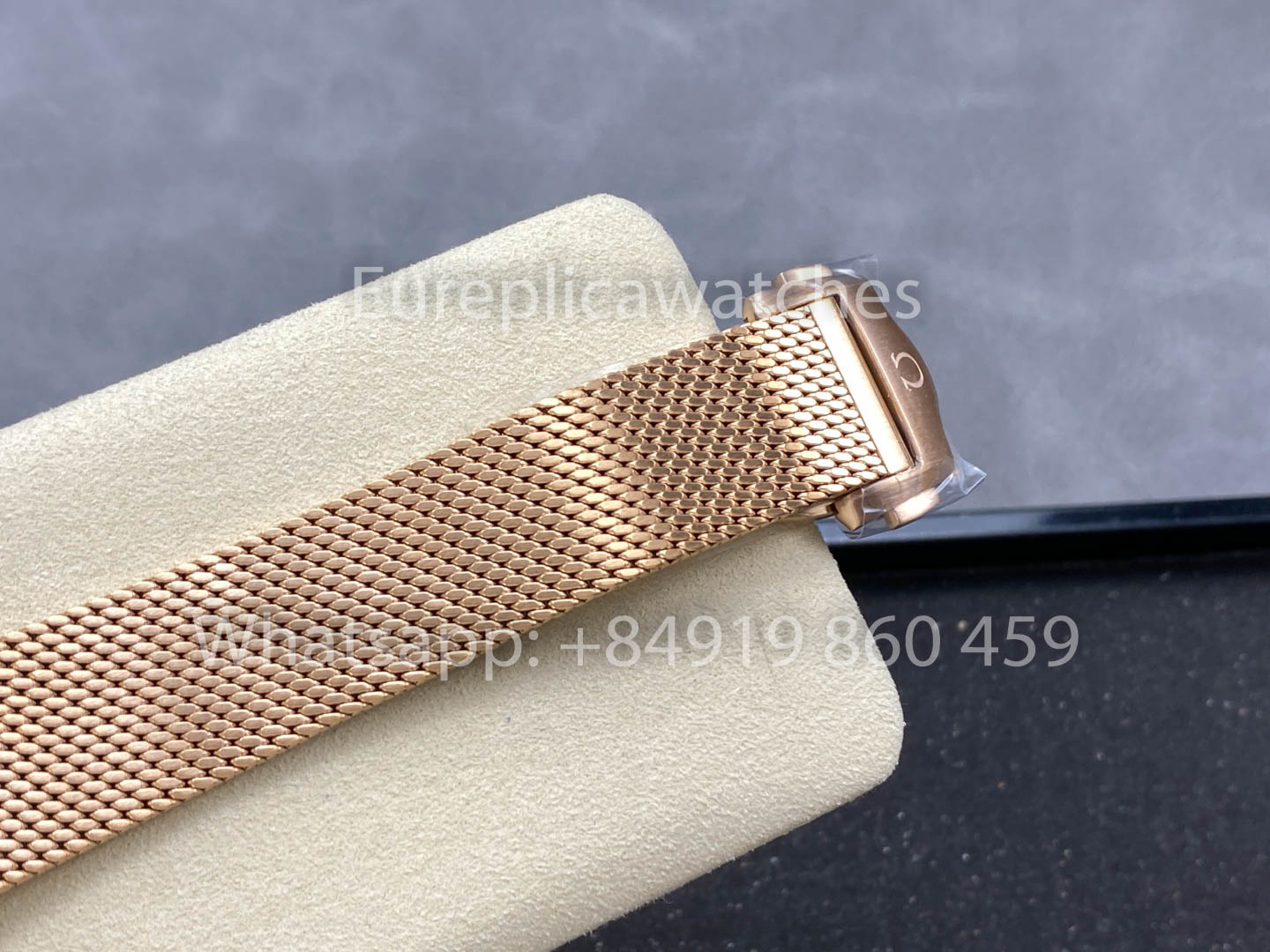 Omega Seamaster 220.50.43.22.02.001 Bronze Or et Bourgogne 1:1 Super Clone VS Factory Ultra-Light