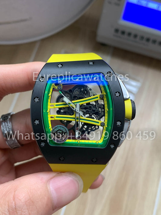 Richard Mille RM 61-01 Keramik Orange Strap 1:1 Beste Version APS Factory