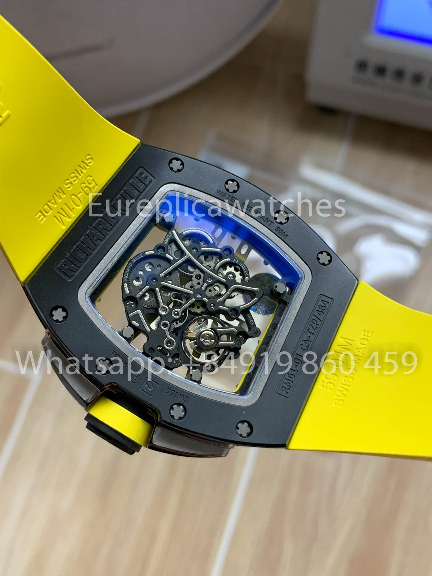 Richard Mille RM 61-01 Keramik Orange Strap 1:1 Beste Version APS Factory