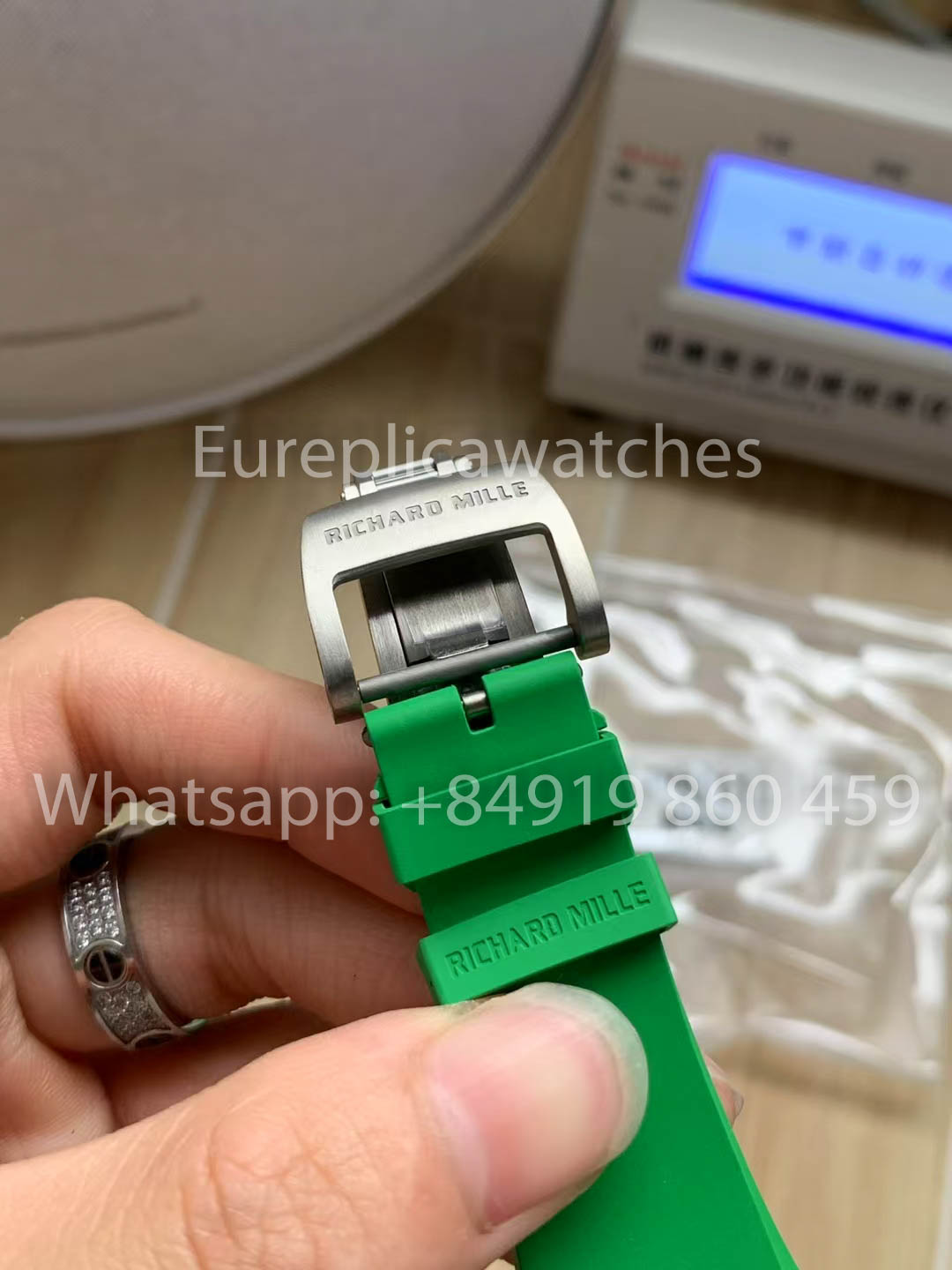 Richard Mille RM 61-01 Keramik Grünes Armband 1:1 Beste Version APS Factory