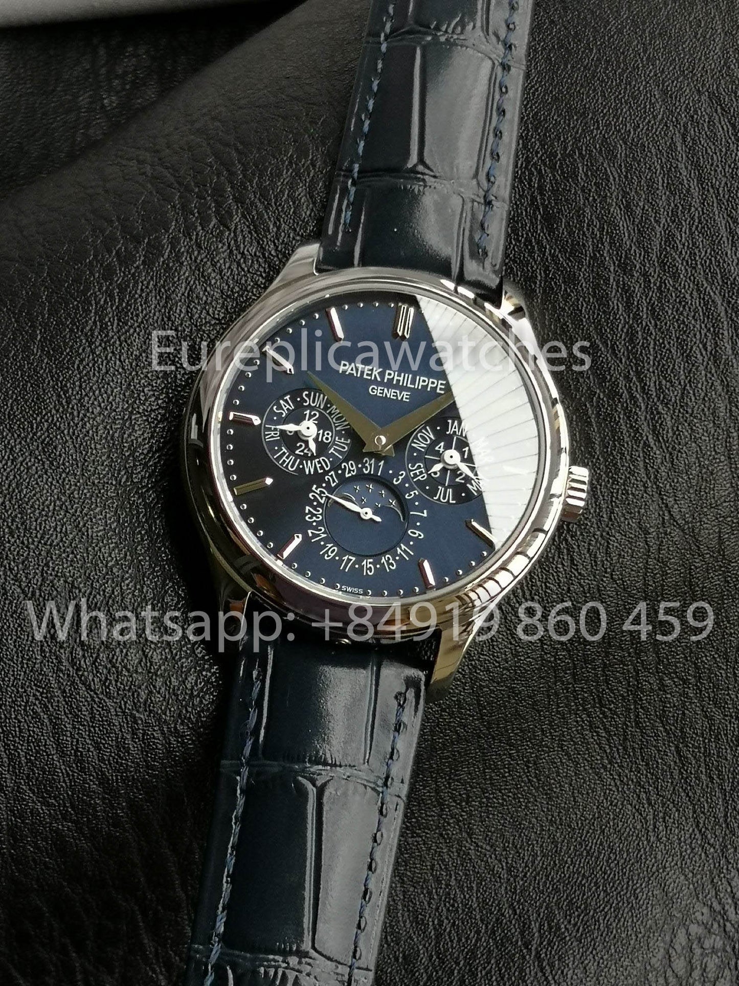 Patek Philippe Grand Complications 5140P-014 Blaues Zifferblatt 1:1 Beste Version 3K Fabrik