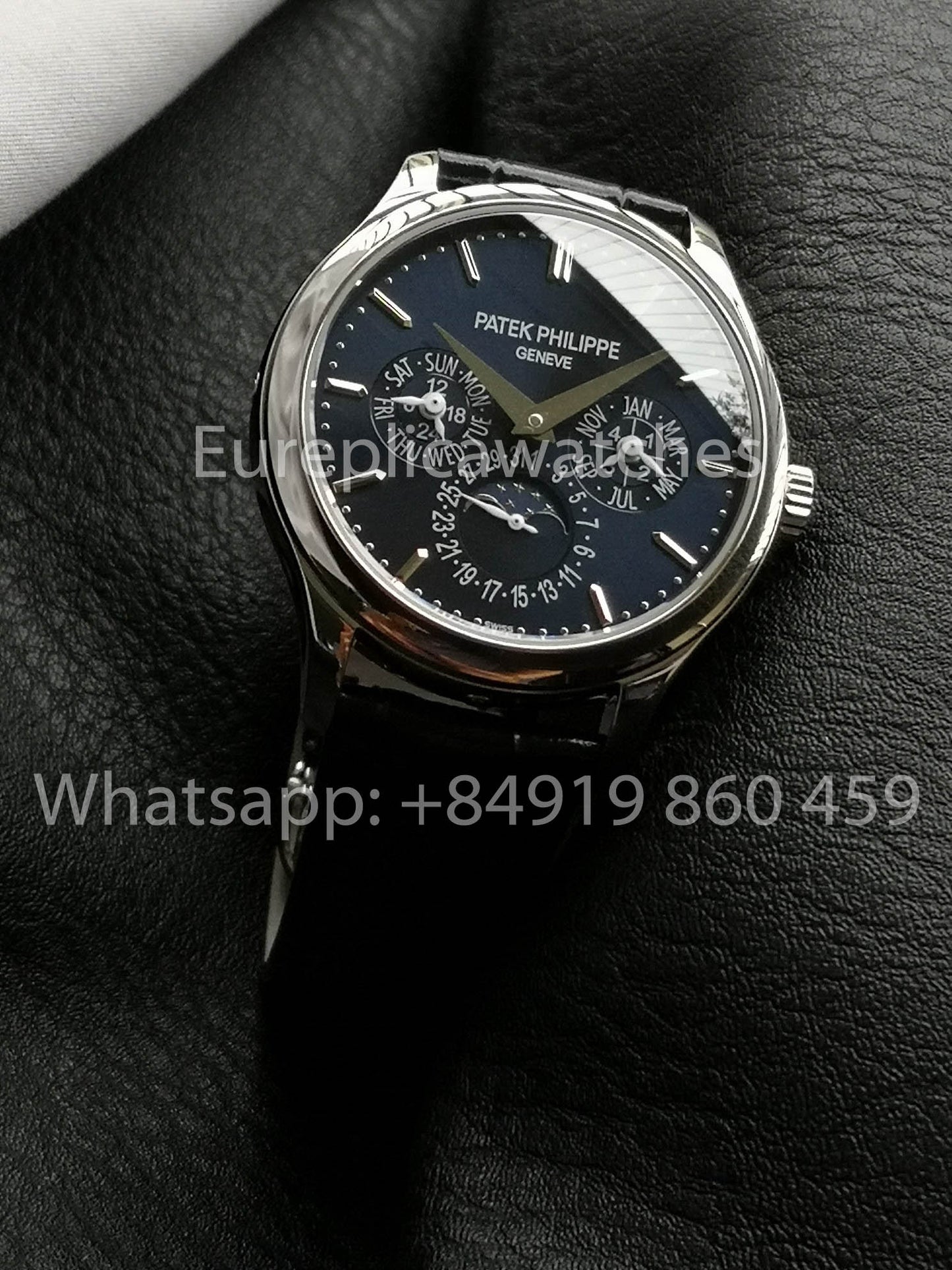 Patek Philippe Grand Complications 5140P-014 Blaues Zifferblatt 1:1 Beste Version 3K Fabrik