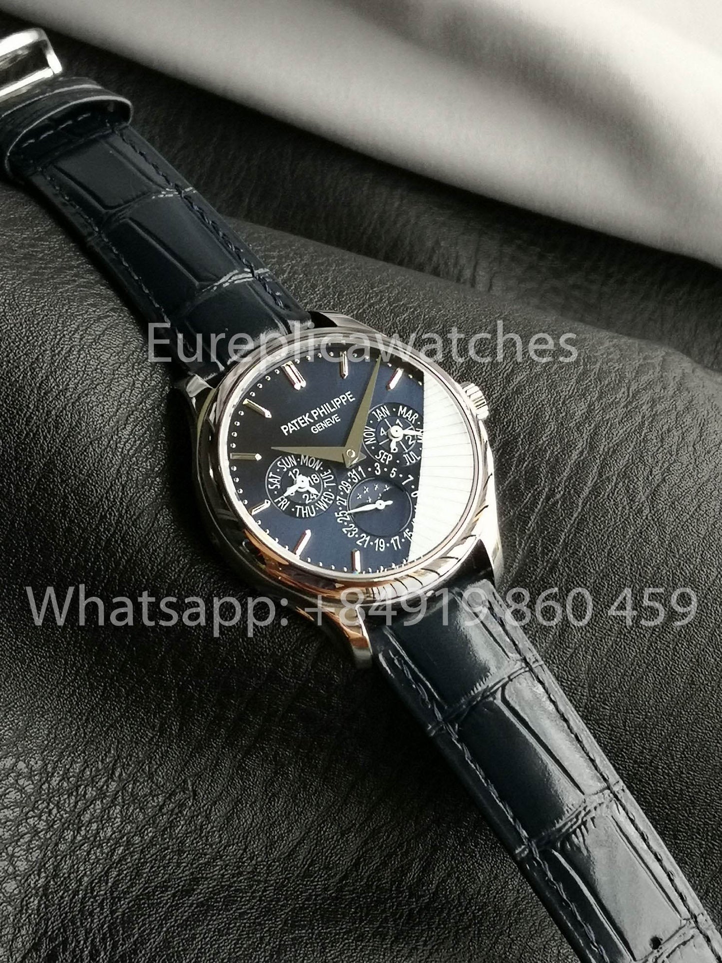 Patek Philippe Grand Complications 5140P-014 Blaues Zifferblatt 1:1 Beste Version 3K Fabrik