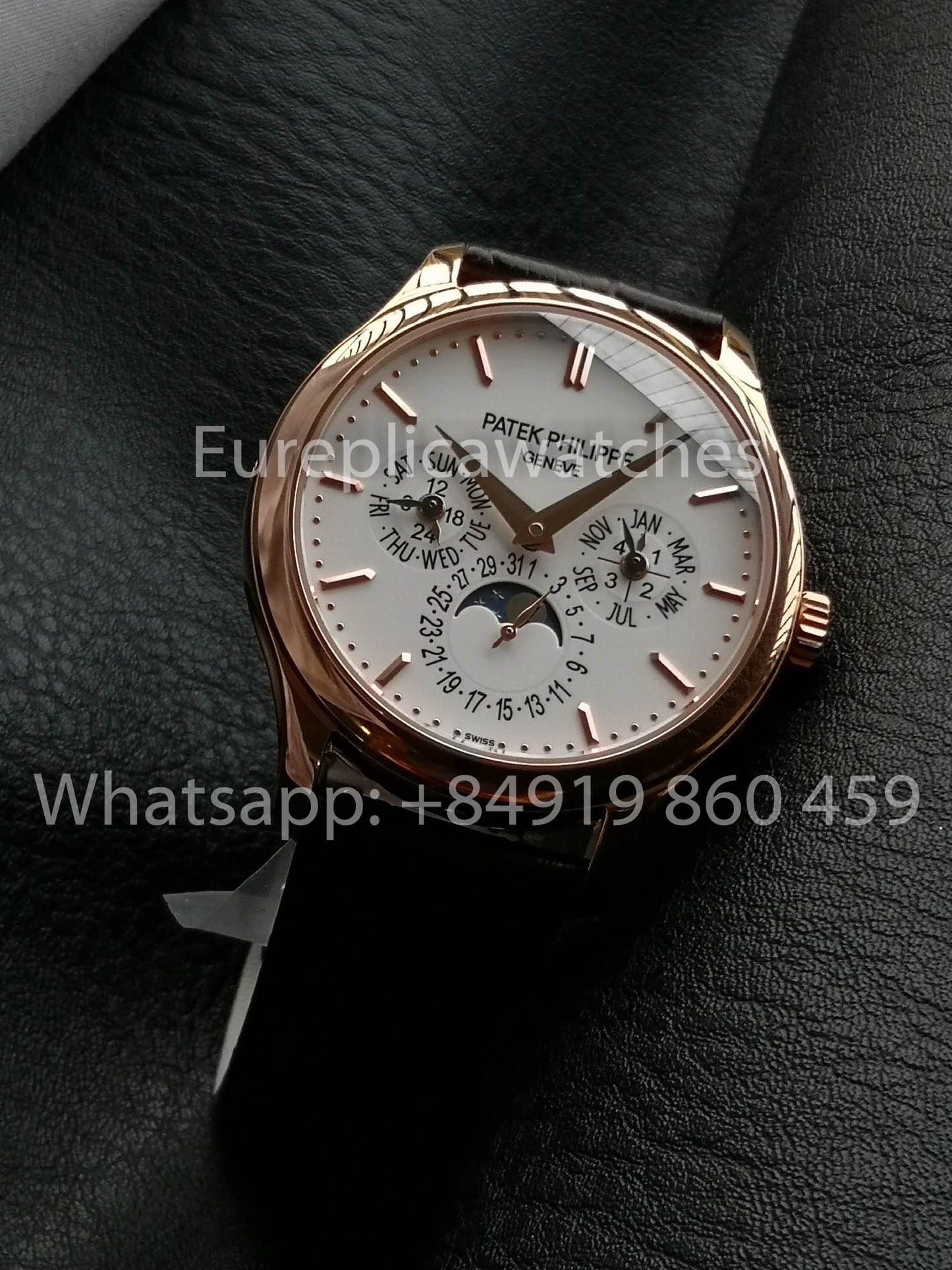 Patek Philippe 5140P-001 Weißes Zifferblatt 1:1 Beste Version 3K Fabrik