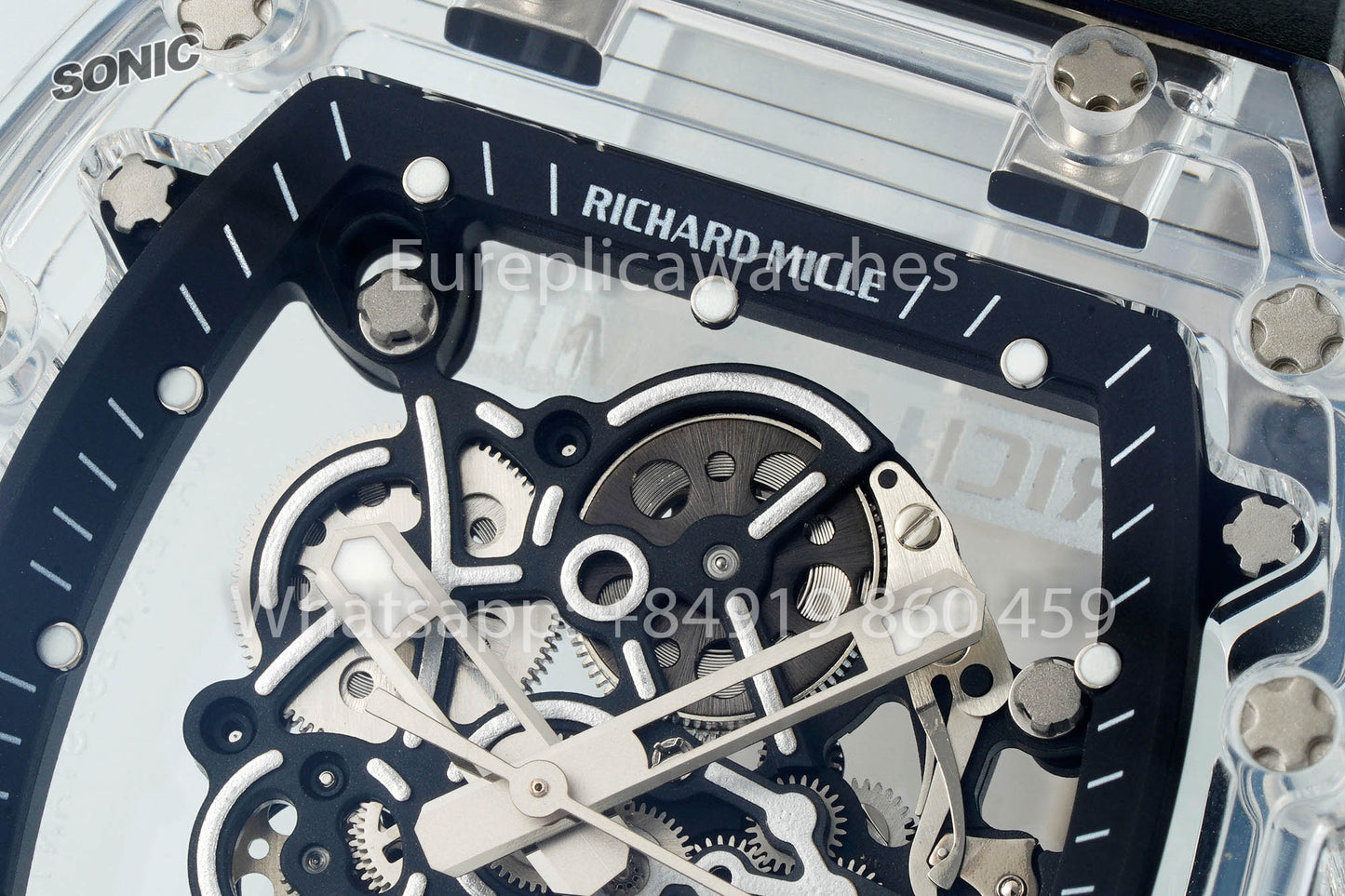 RICHARD MILLE RM055 AET REMOULD Black Strap 1:1 Best Version Sonic Factory