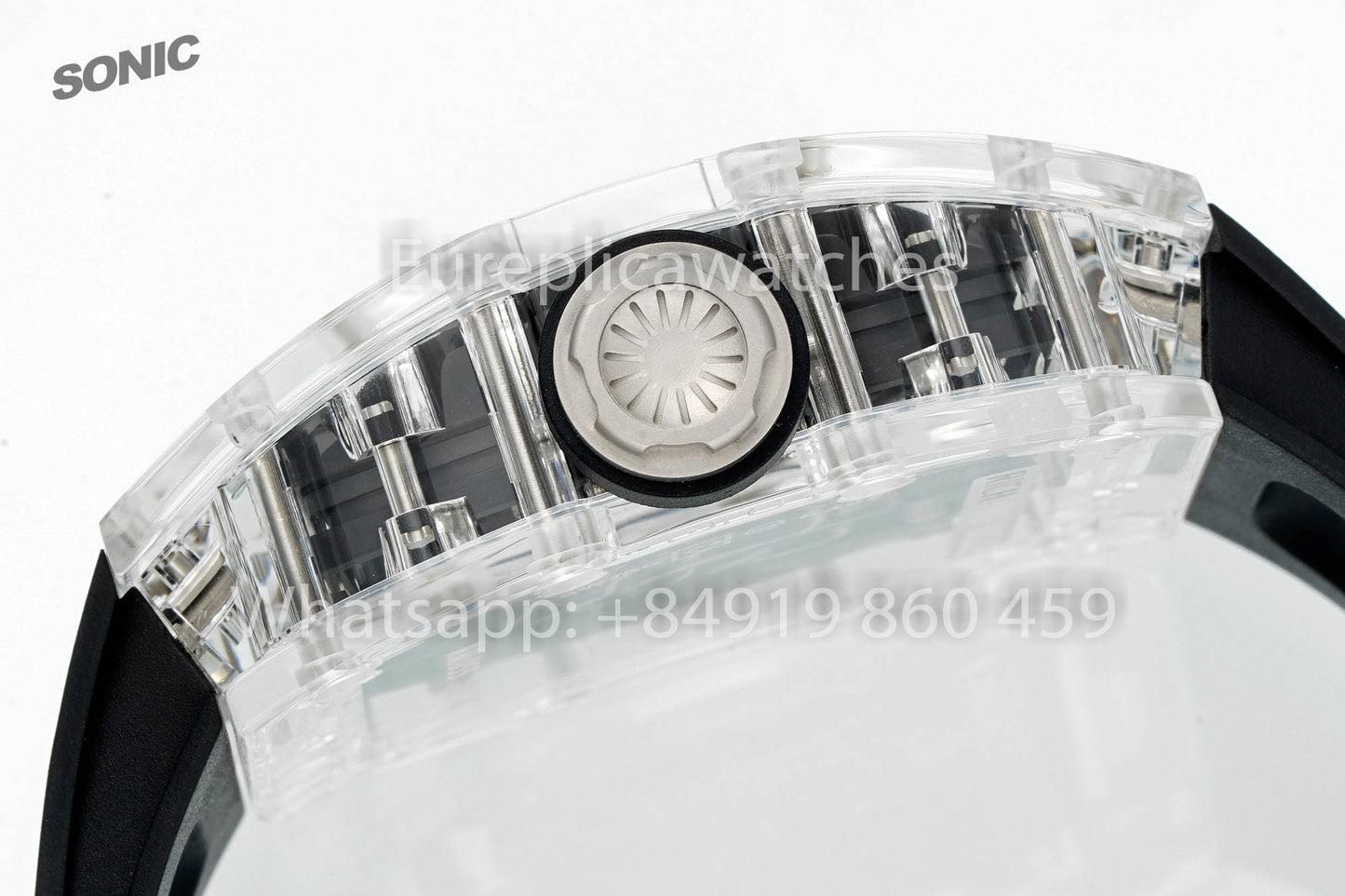 RICHARD MILLE RM055 AET REMOULD Black Strap 1:1 Best Version Sonic Factory