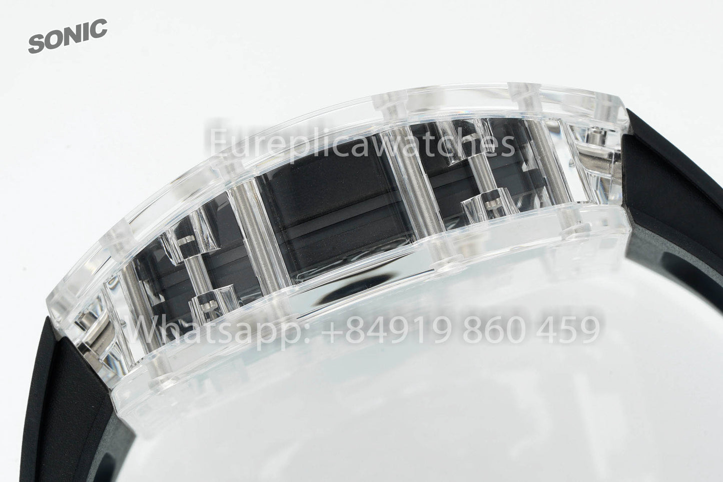 RICHARD MILLE RM055 AET REMOULD Black Strap 1:1 Best Version Sonic Factory