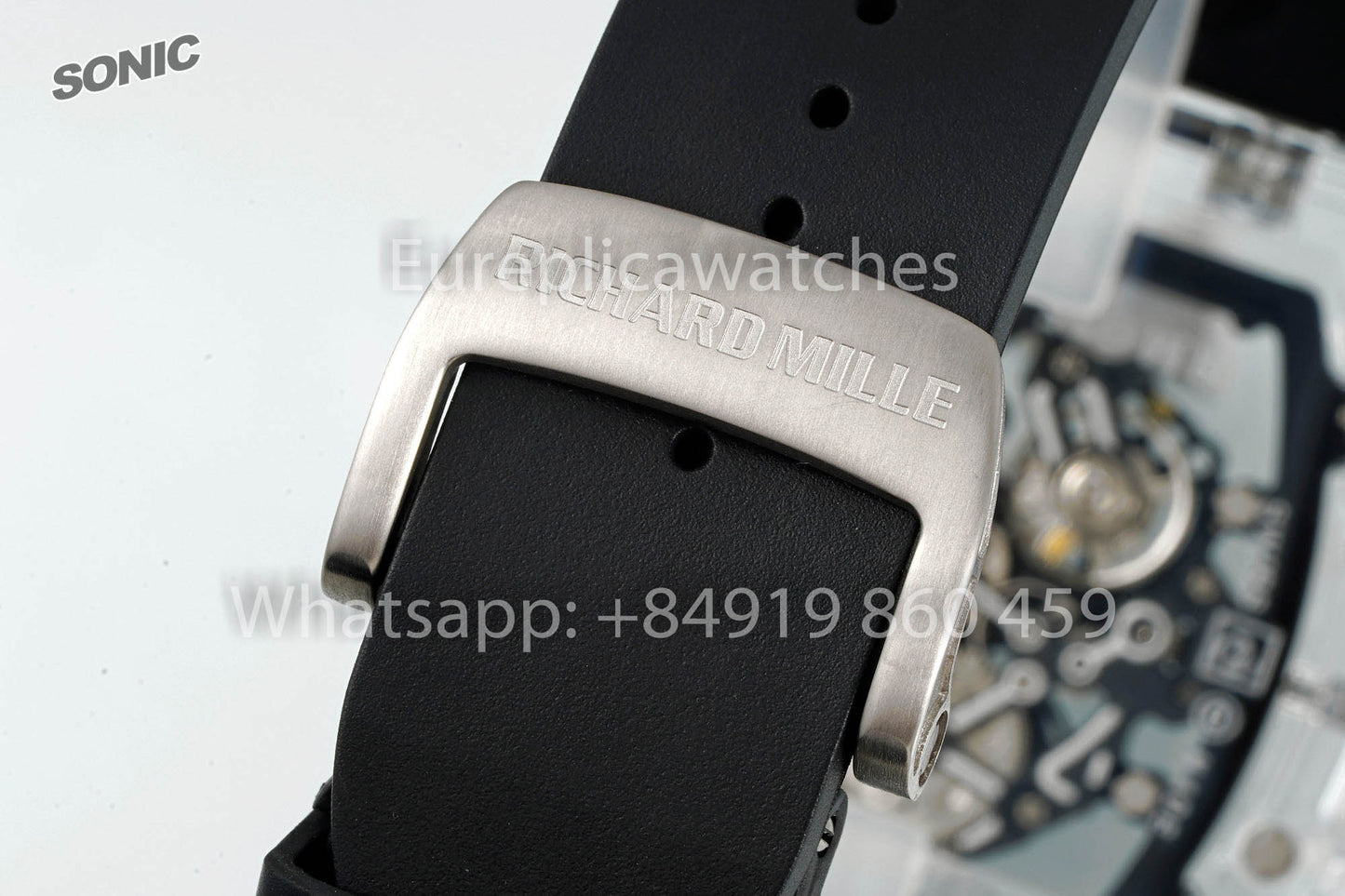 RICHARD MILLE RM055 AET REMOULD Black Strap 1:1 Best Version Sonic Factory