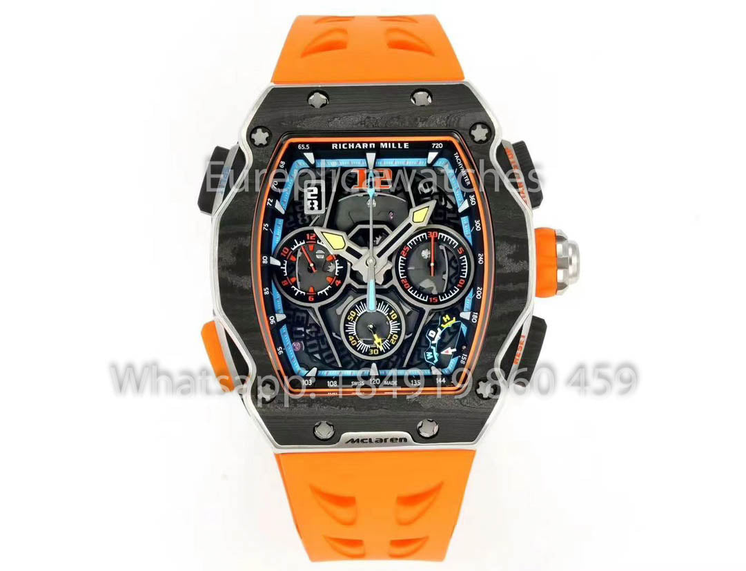 RICHARD MILLE RM 65-01 McLaren W1 RM Factory 1:1 Best Version Orange Strap