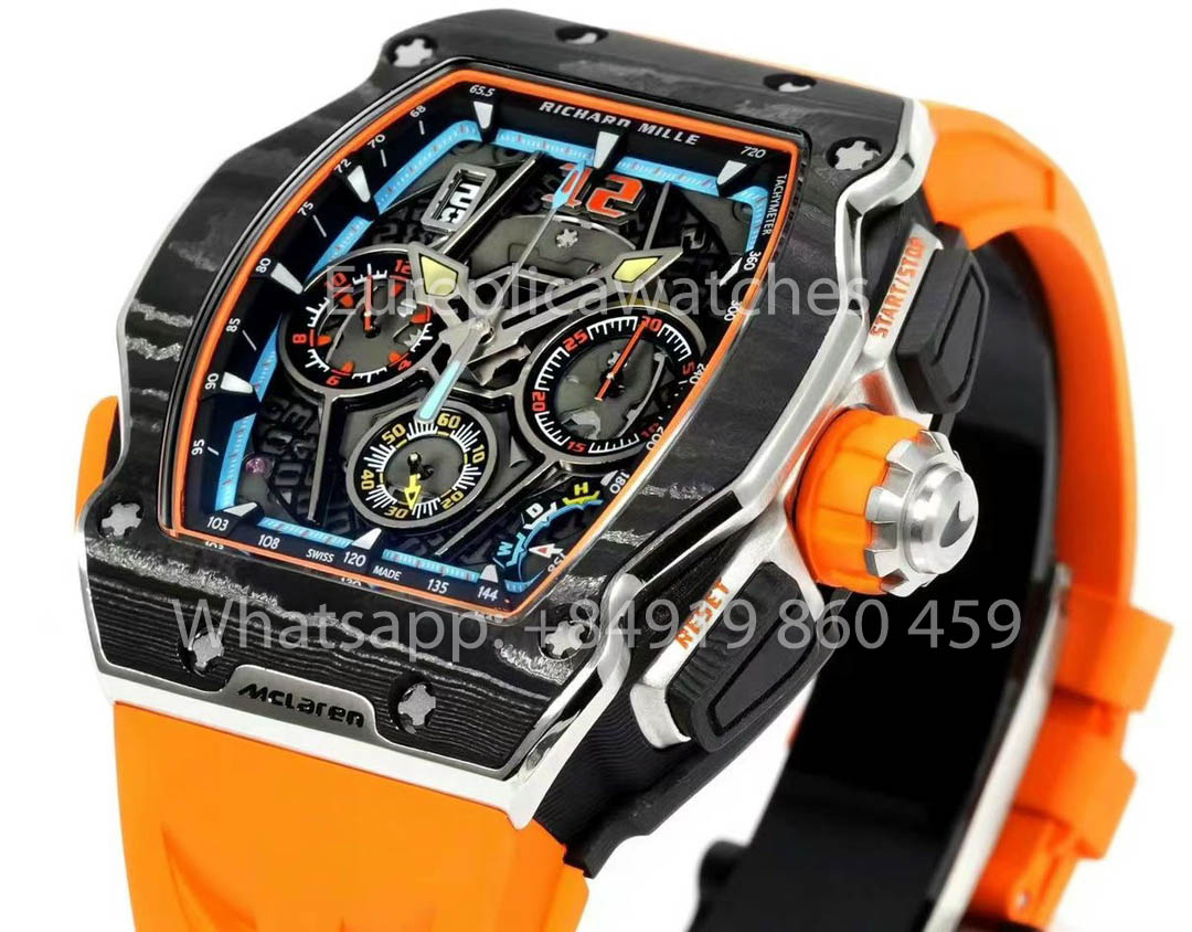 RICHARD MILLE RM 65-01 McLaren W1 RM Factory 1:1 Best Version Orange Strap