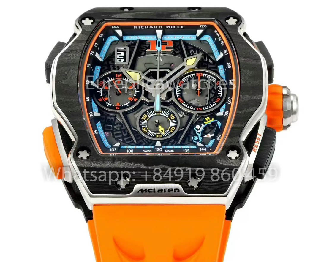 RICHARD MILLE RM 65-01 McLaren W1 RM Factory 1:1 Best Version Orange Strap