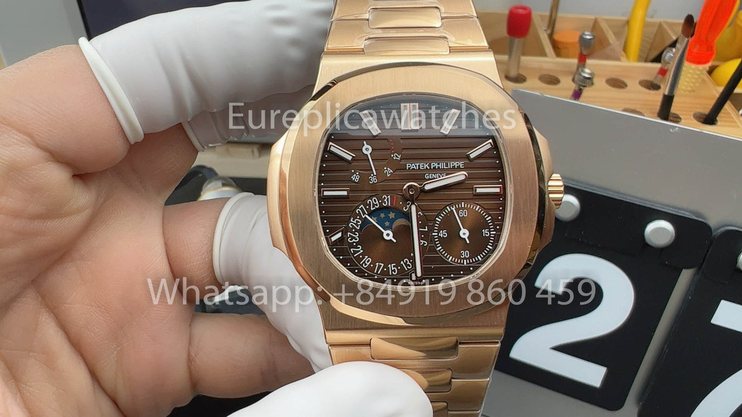 Patek Philippe Nautilus 5712/1R-001 Dark Brown Dial 1:1 Best Version PPF V3