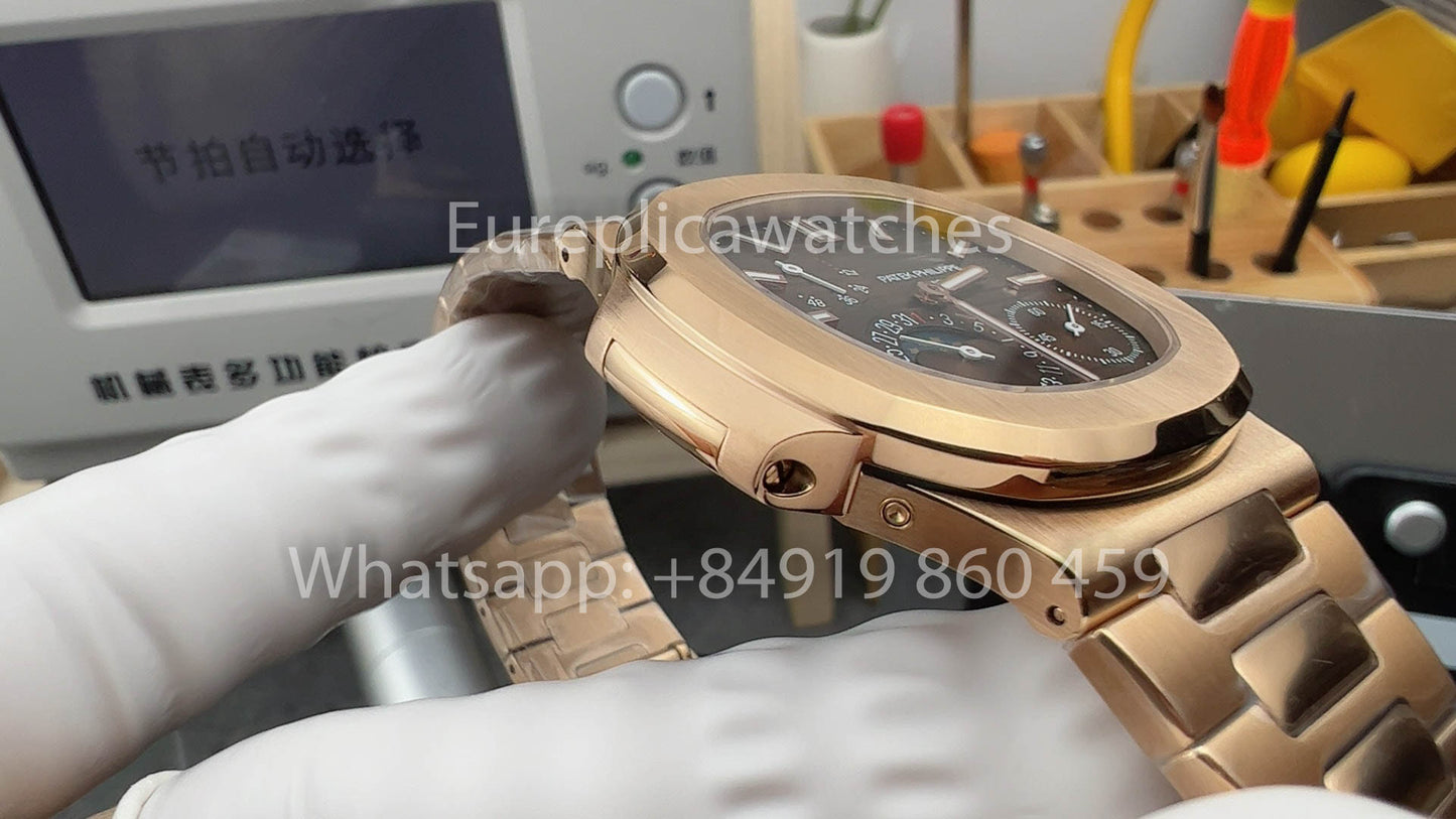 Patek Philippe Nautilus 5712/1R-001 Dark Brown Dial 1:1 Best Version PPF V3