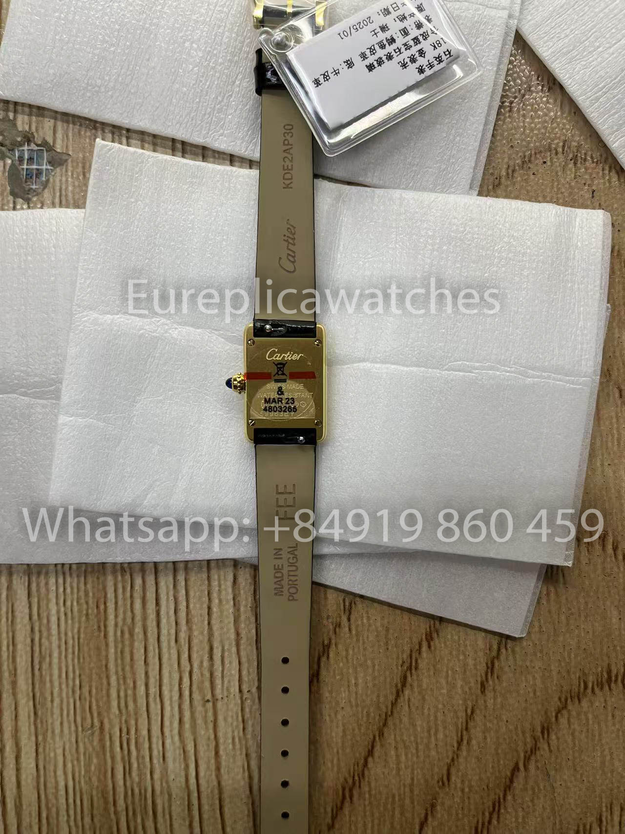 Cartier Tank TANK LOUIS CARTIER Mini 1:1 Meilleure version F1 Factory