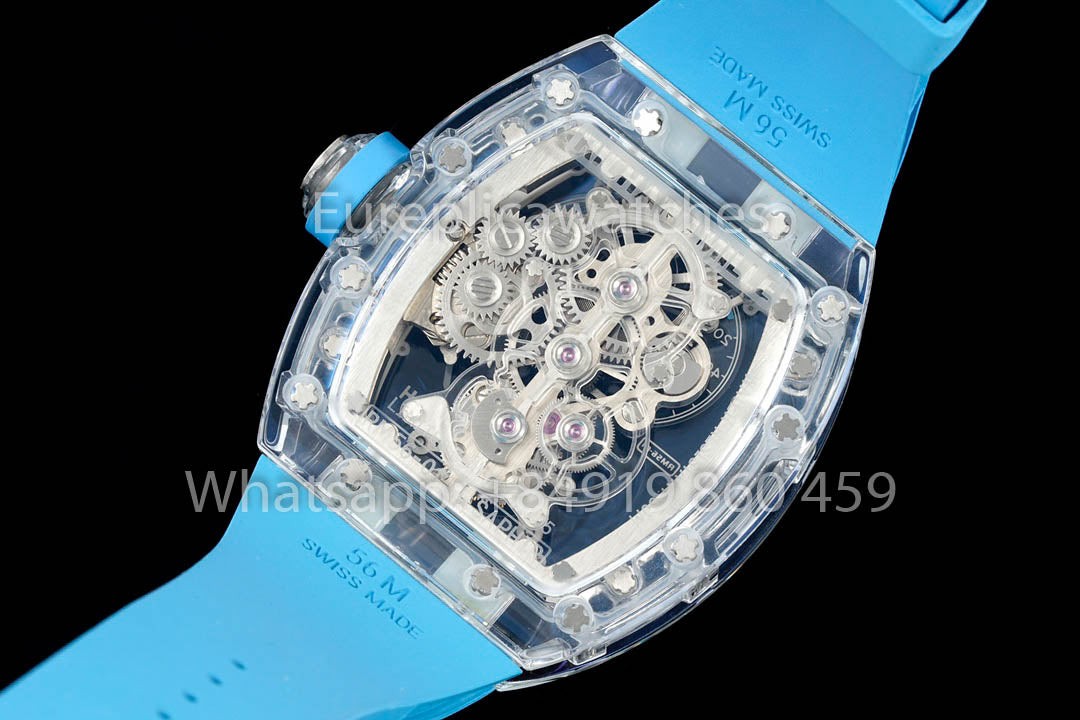 Richard Mille RM 56-01 Tourbillon 1:1 Meilleure version Bracelet bleu