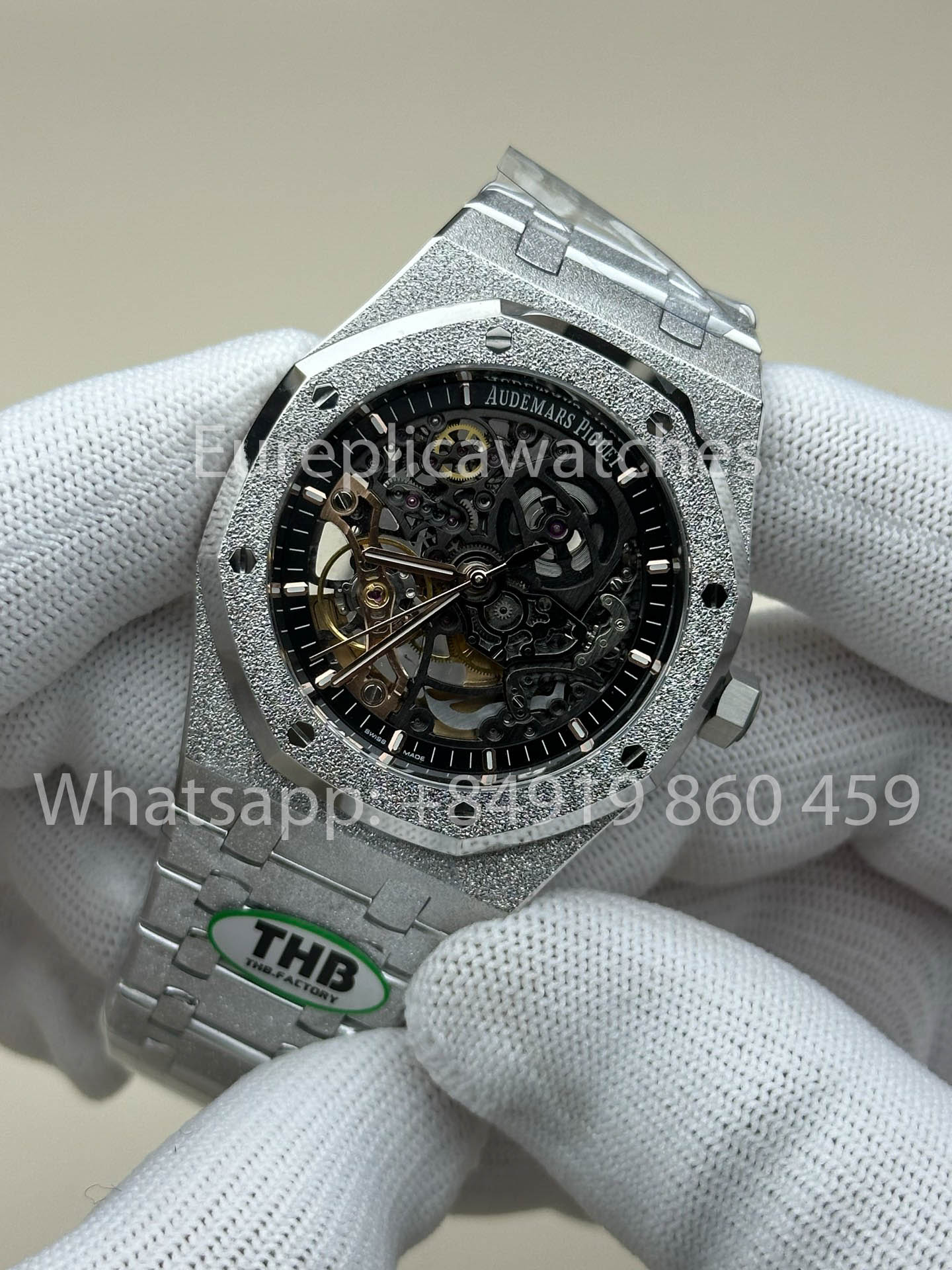 Audemars Piguet Royal Oak 15416 Frosted Gold 1:1 Beste Version THB Factory