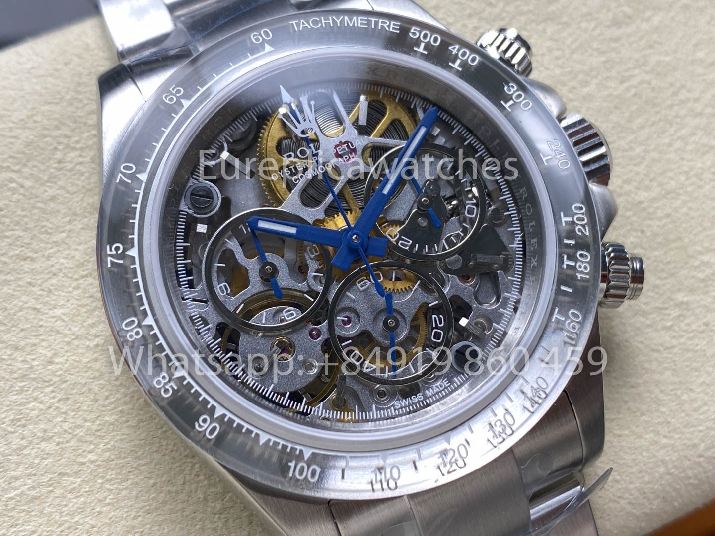 ADG Custom Rolex Daytona Skeleton Dial Artisans de Genève “Glacier” 1:1 Best Version