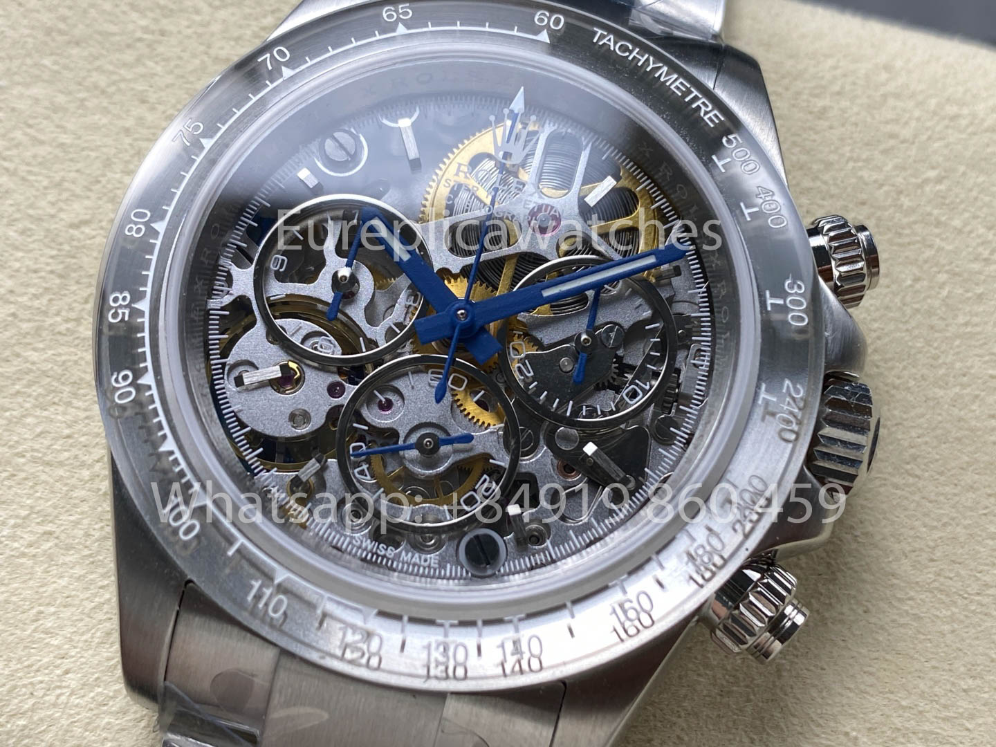 ADG Custom Rolex Daytona Skeleton Dial Artisans de Genève “Glacier” 1:1 Best Version