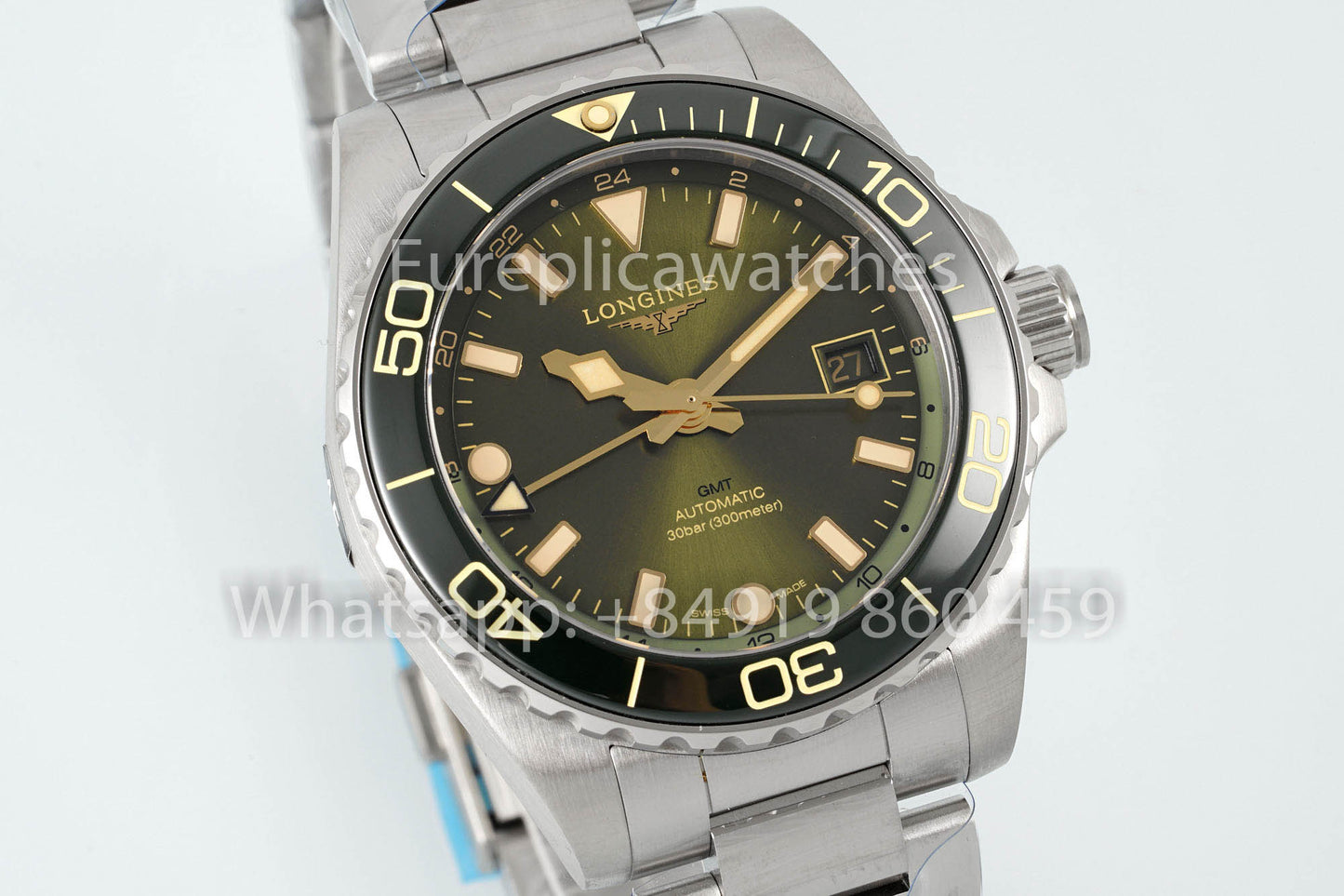 Longines HydroConquest GMT L3.790.4.06.6 Stainless Steel 1:1 Best Version AF Factory