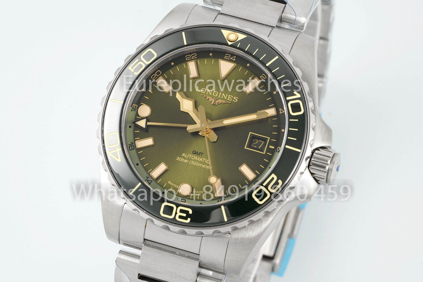 Longines HydroConquest GMT L3.790.4.06.6 Stainless Steel 1:1 Best Version AF Factory
