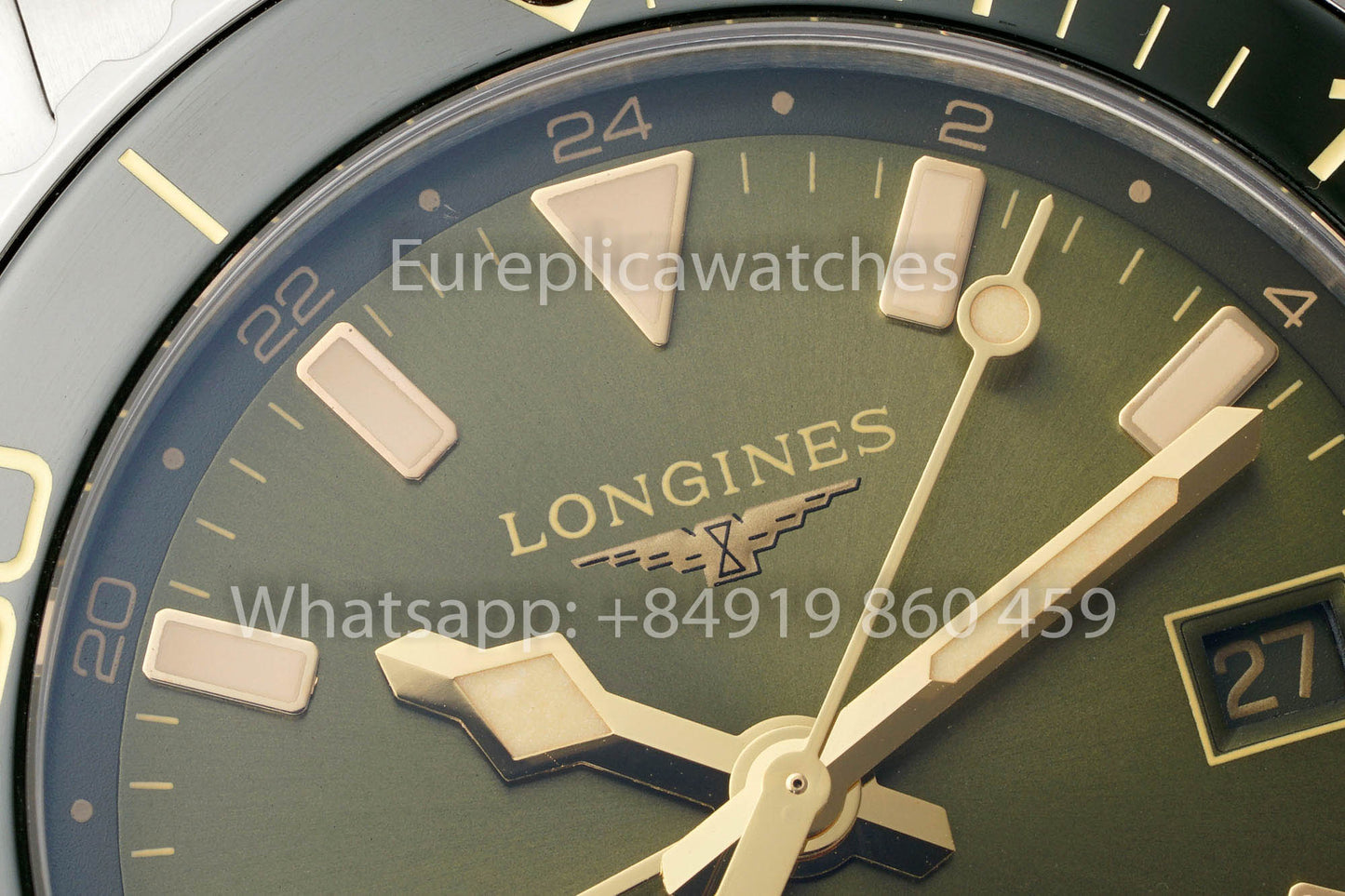 Longines HydroConquest GMT L3.790.4.06.6 Stainless Steel 1:1 Best Version AF Factory