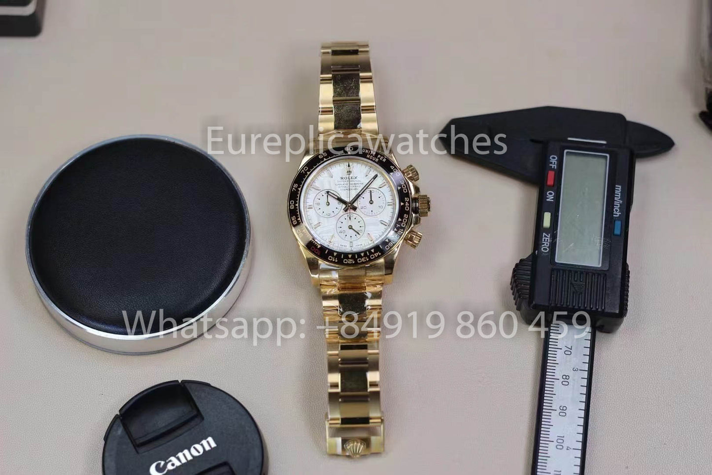 Rolex Daytona Le Mans 100e anniversaire cadran météorite 1:1 meilleure version PPM usine or jaune