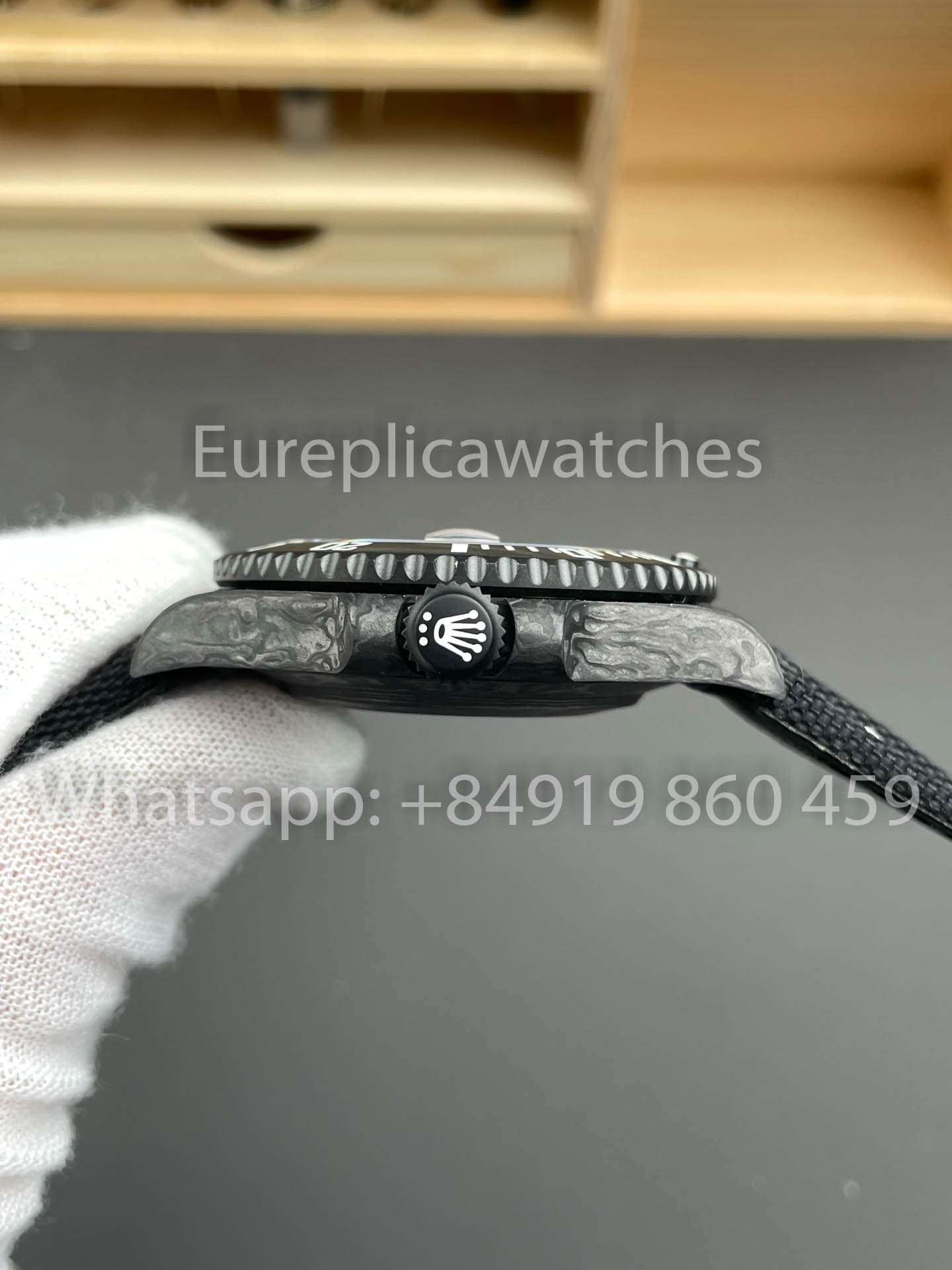 Rolex Submariner Diw Carbone personnalisée 1:1 VS Factory Black Edition 2025