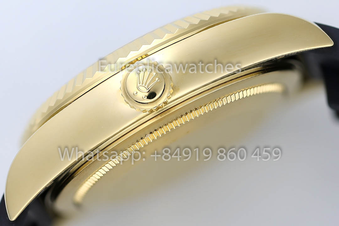 Rolex Oyster Perpetual Sky-Dweller Olive Green Dial 1:1 Best Version ZF Factory