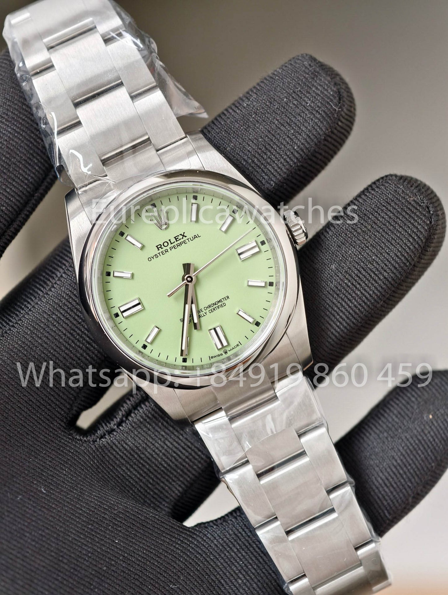 Rolex Oyster Perpetual M126000 36 mm KRF Factory 1:1 Beste Version Grünes Zifferblatt
