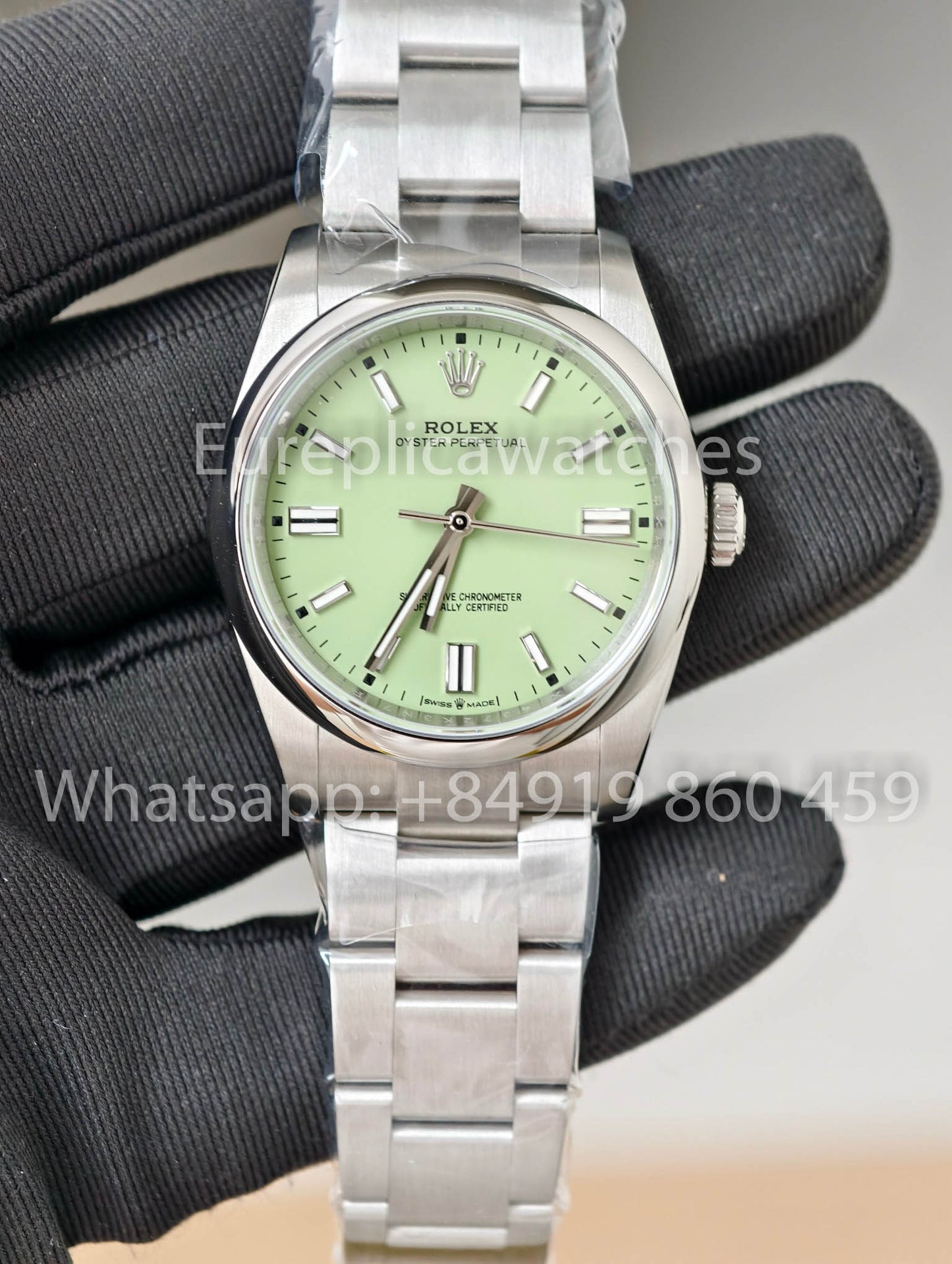 Rolex Oyster Perpetual M126000 36 mm KRF Factory 1:1 Beste Version Grünes Zifferblatt