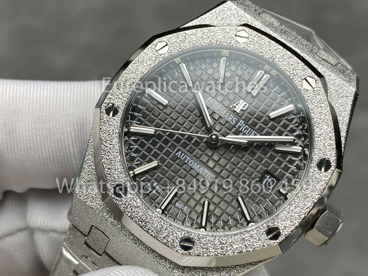 Audemars Piguet Royal Oak 15510ST.OO.1320ST.01 Frosted Gold 1:1 Best Version APS Factory Grey Dial