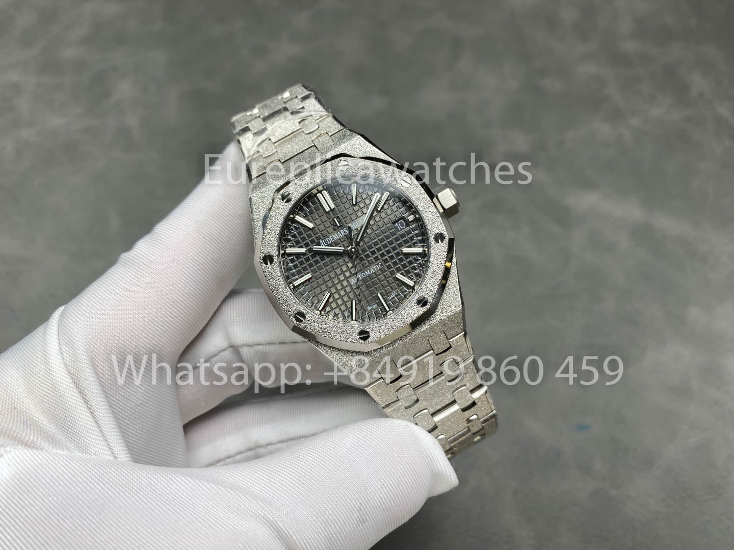 Audemars Piguet Royal Oak 15510ST.OO.1320ST.01 Frosted Gold 1:1 Best Version APS Factory Grey Dial