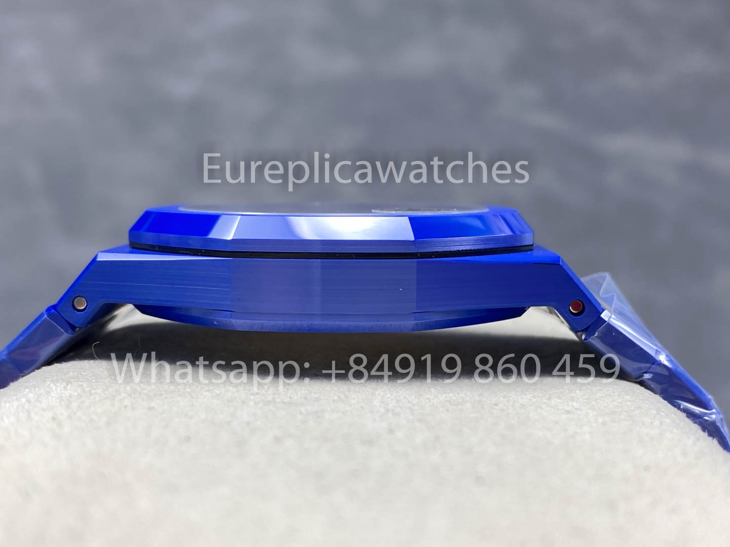 Audemars Piguet Royal Oak 15500ST White Dial 1:1 Best Version Blue Ceramic Case APS Factory