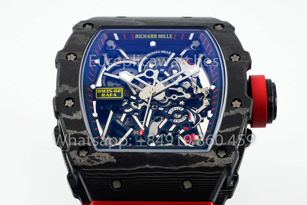 Richard Mille RM035-02 Rafael Nadal 1:1 Best Version APS Factory Red Strap