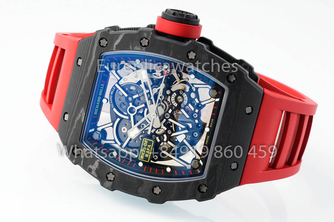 Richard Mille RM035-02 Rafael Nadal 1:1 Best Version APS Factory Red Strap