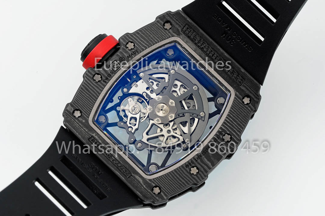 Bracelet noir Richard Mille RM035-02 Rafael Nadal 1:1 Best Version APS Factory