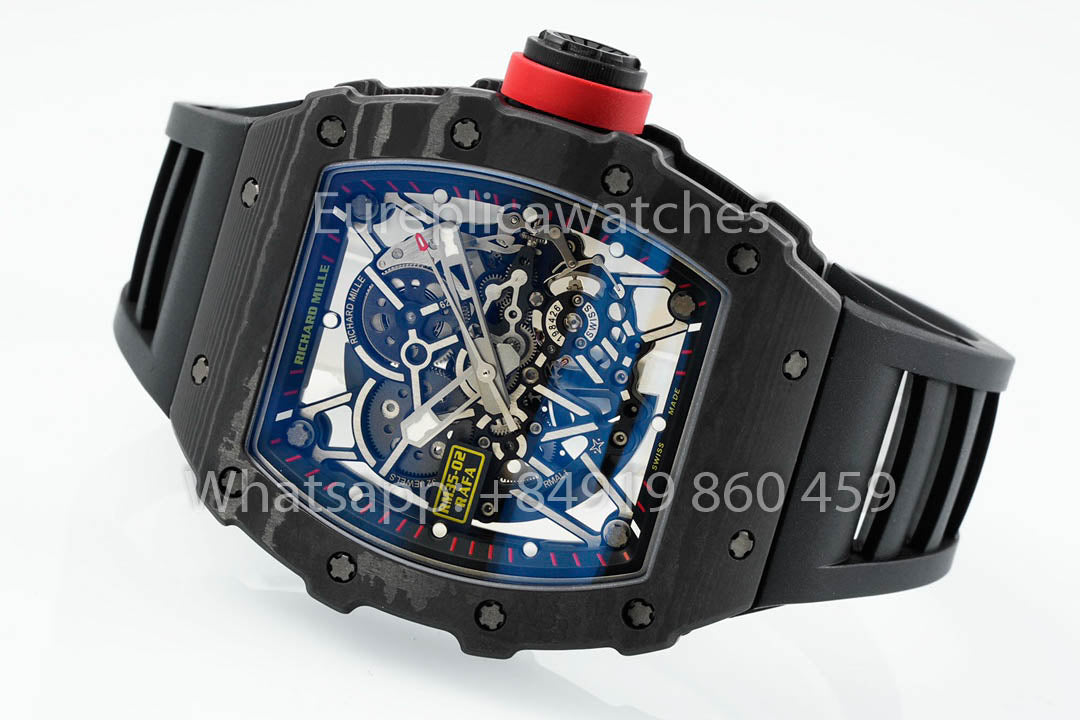 Bracelet noir Richard Mille RM035-02 Rafael Nadal 1:1 Best Version APS Factory