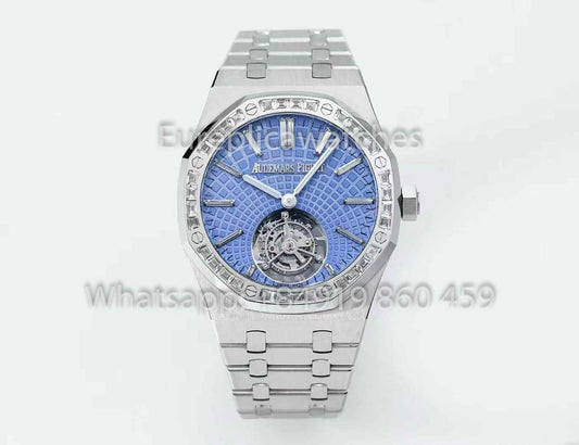 Audemars Piguet Royal Oak Tourbillon 26530ST.OO.1220ST.01 BBS Factory 1:1 Beste Version Hellblaues Zifferblatt