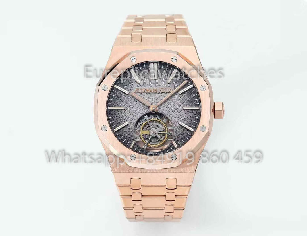 Audemars Piguet Royal Oak Tourbillon 26530ST.OO.1220ST.01 BBS Factory 1:1 Beste Version Graues Zifferblatt RG