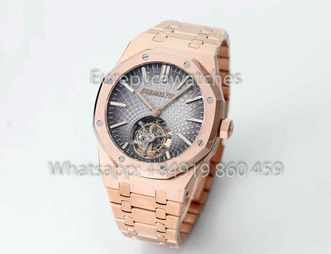 Audemars Piguet Royal Oak Tourbillon 26530ST.OO.1220ST.01 BBS Factory 1:1 Beste Version Graues Zifferblatt RG
