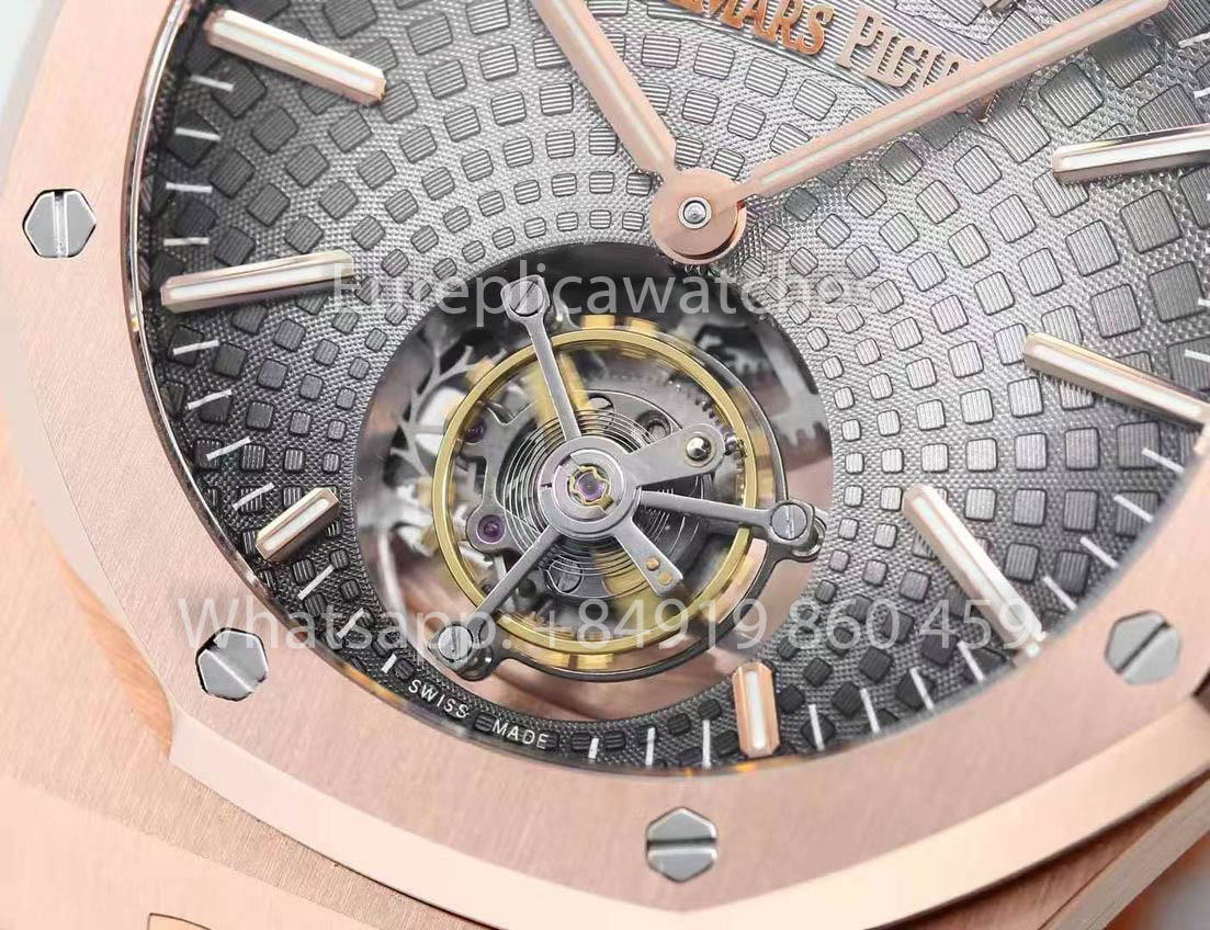 Audemars Piguet Royal Oak Tourbillon 26530ST.OO.1220ST.01 BBS Factory 1:1 Beste Version Graues Zifferblatt RG